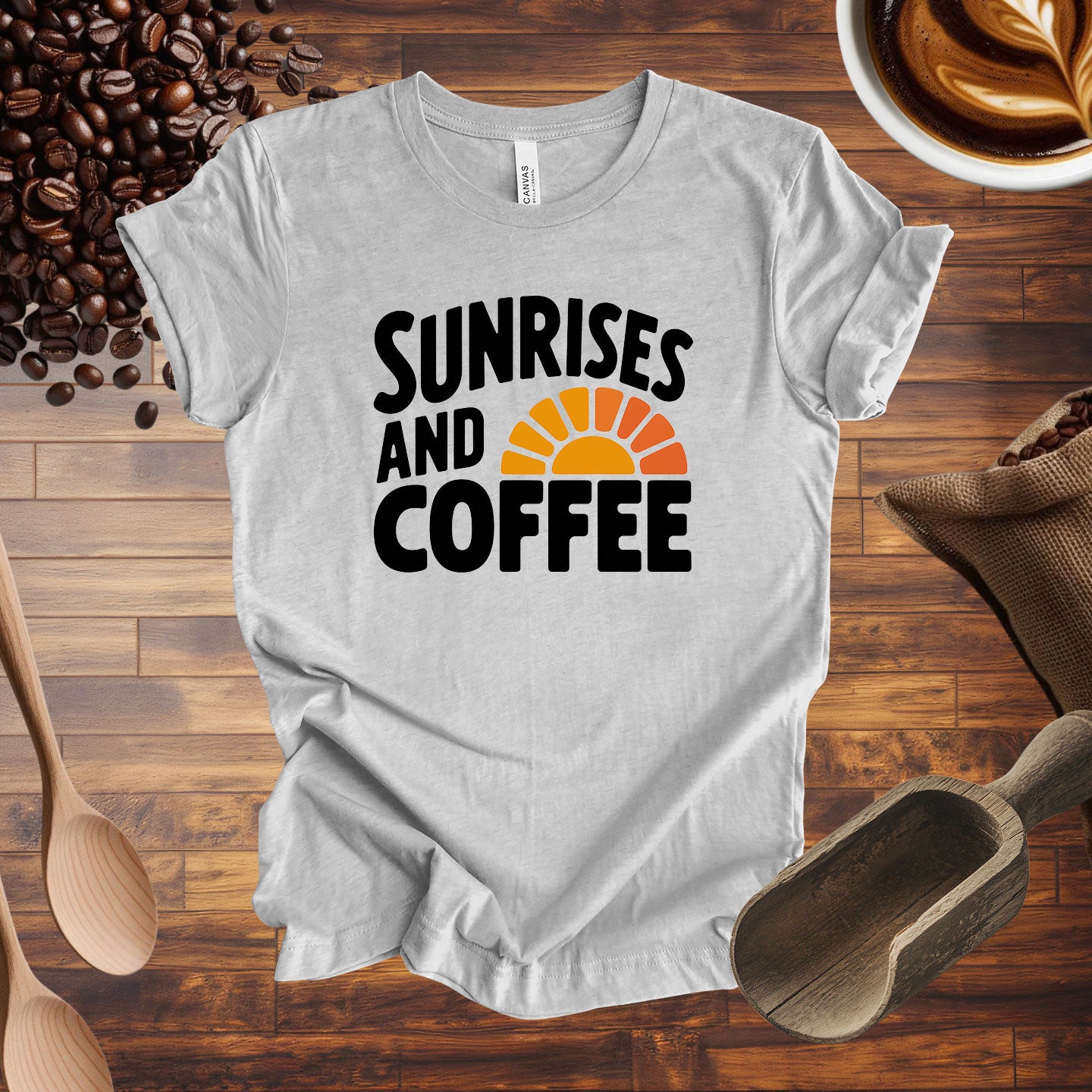 Sunrises and Coffee Tee