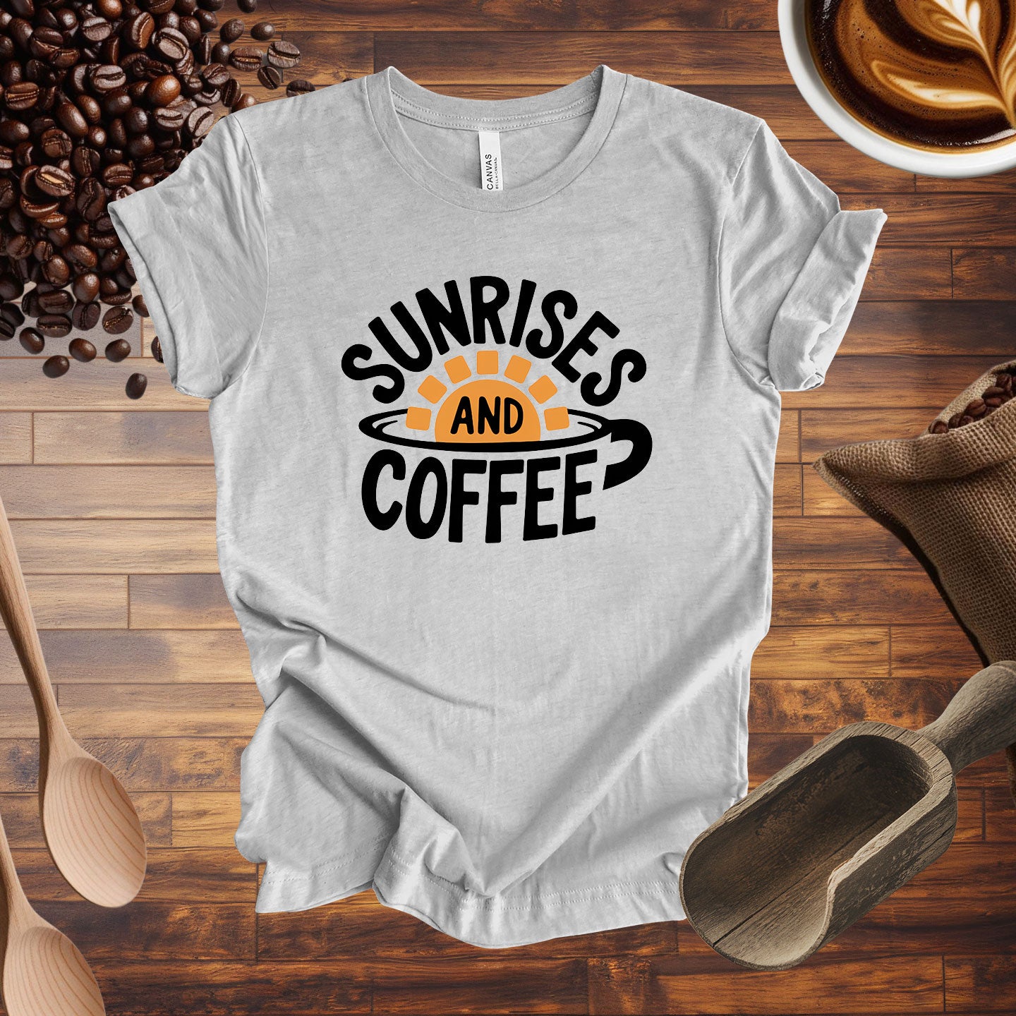 Sunrises and Coffee Tee