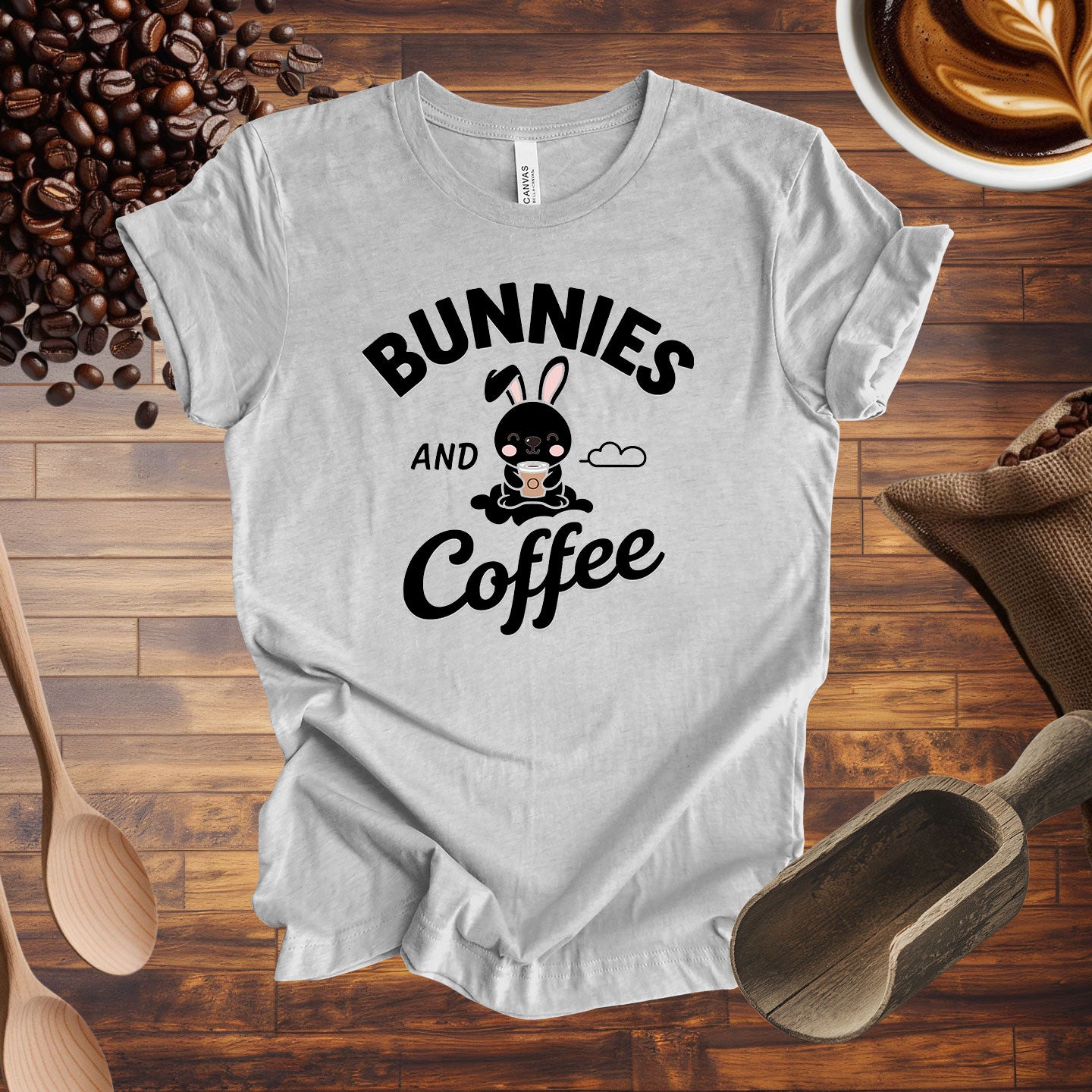 Bunnies and Coffee Tee