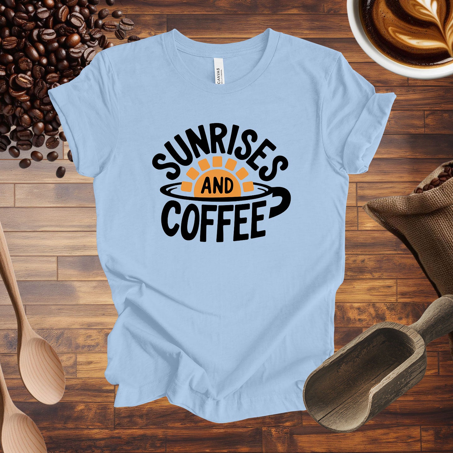 Sunrises and Coffee Tee