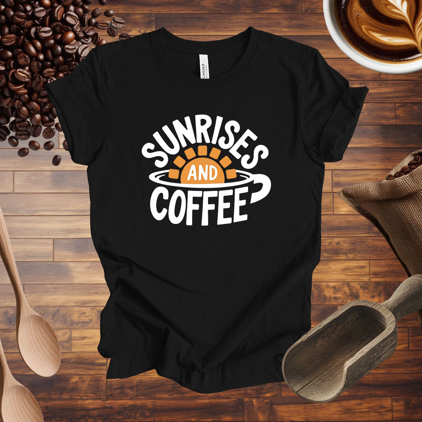 Sunrises and Coffee Tee