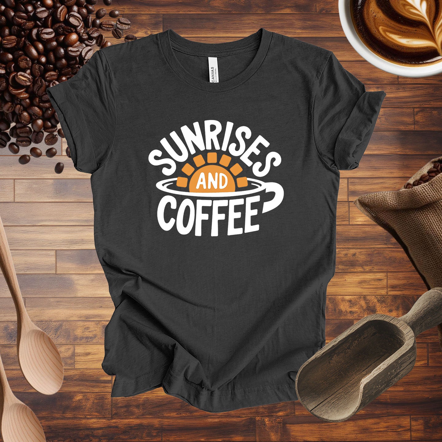 Sunrises and Coffee Tee