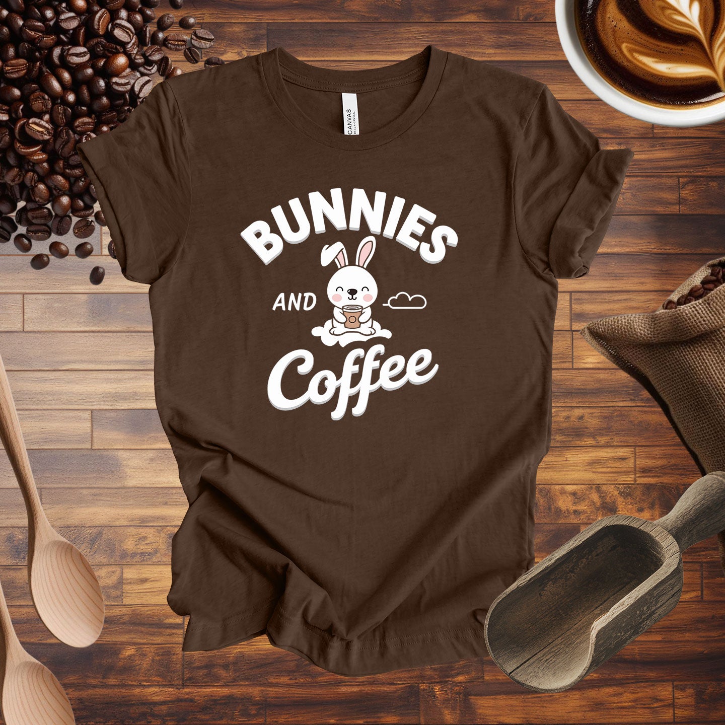 Bunnies and Coffee Tee