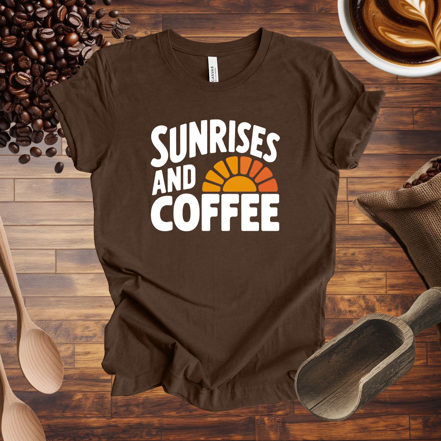 Sunrises and Coffee Tee