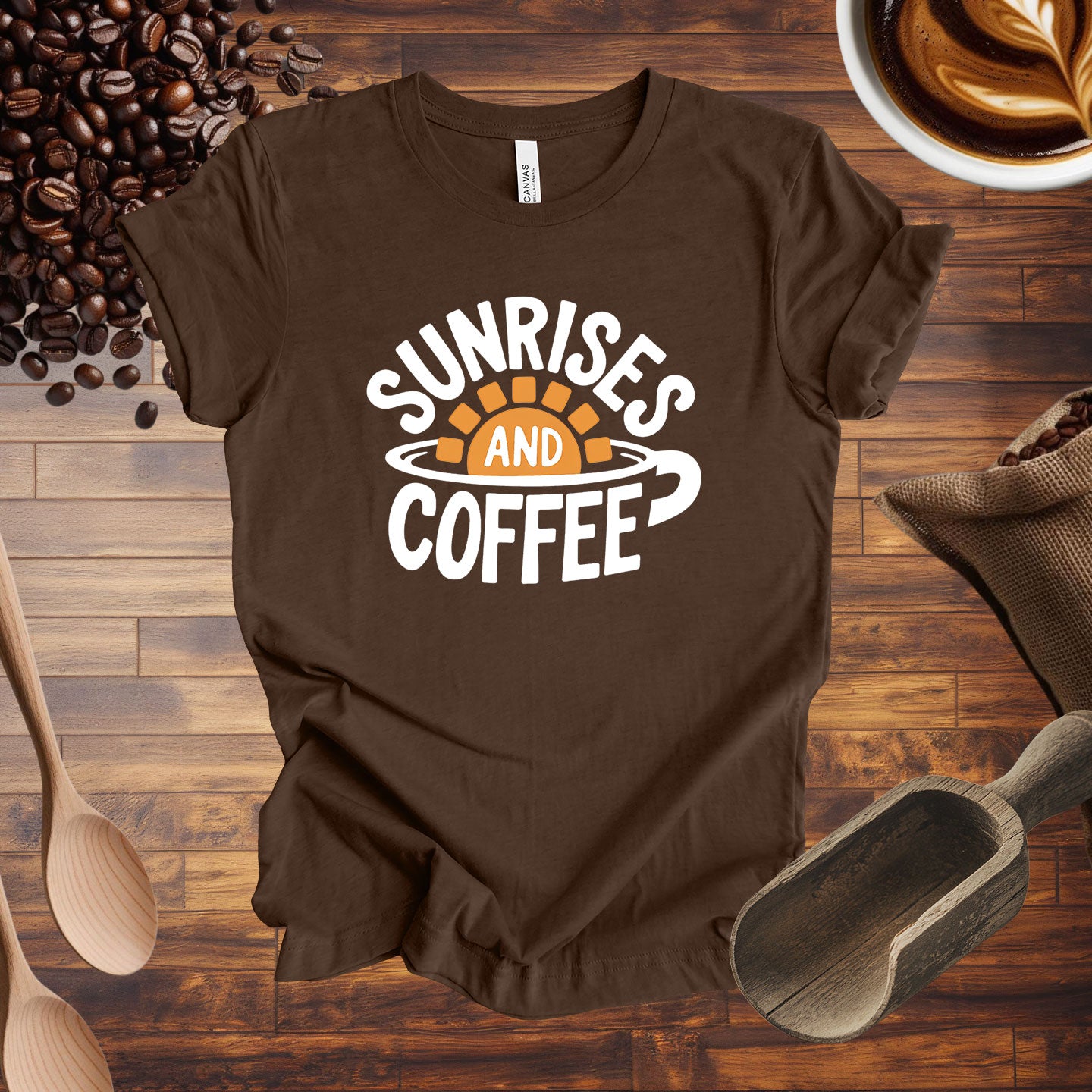 Sunrises and Coffee Tee