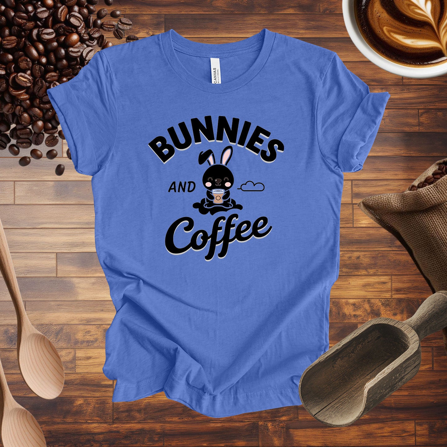 Bunnies and Coffee Tee