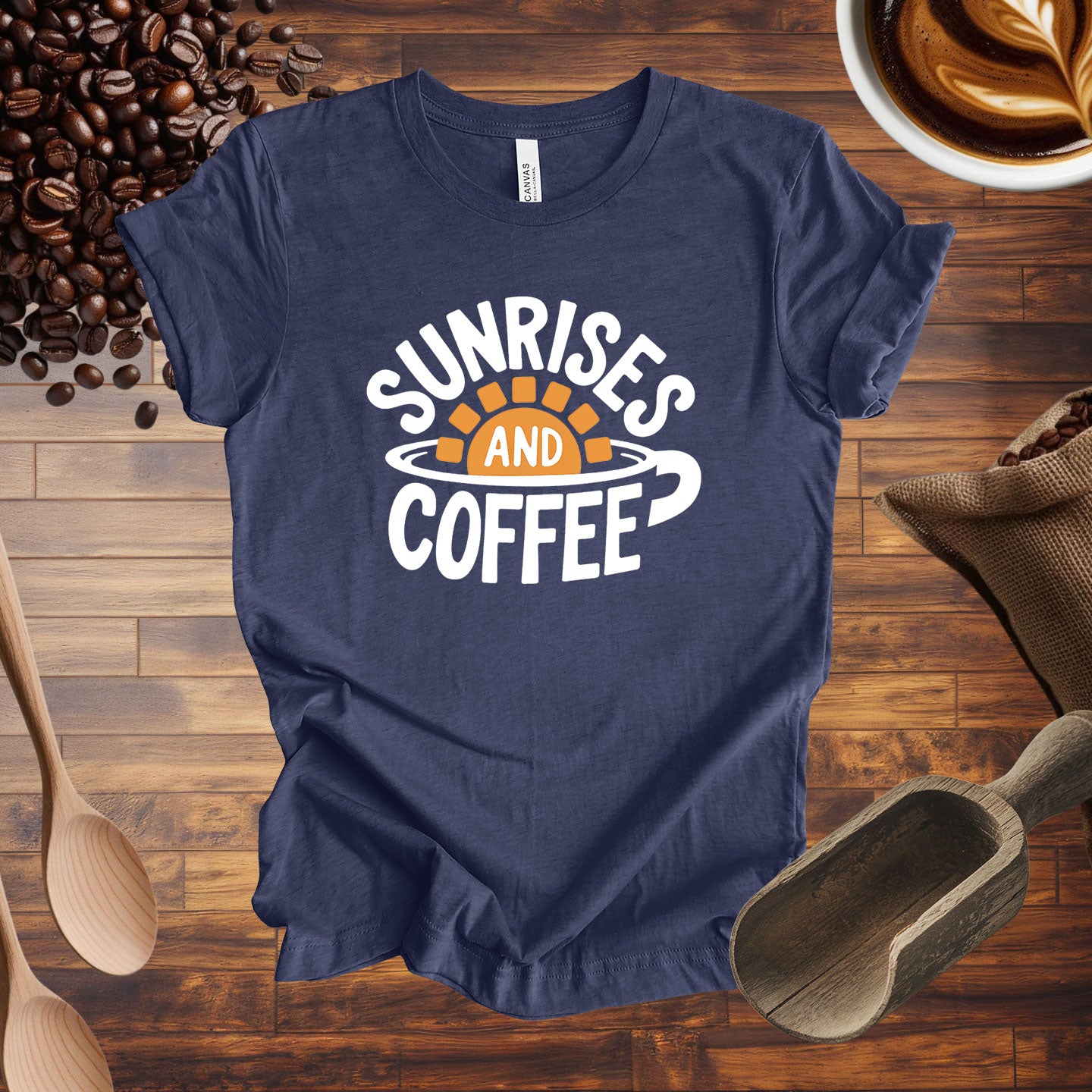 Sunrises and Coffee Tee