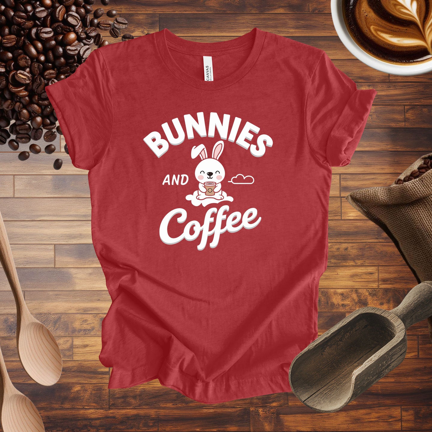 Bunnies and Coffee Tee