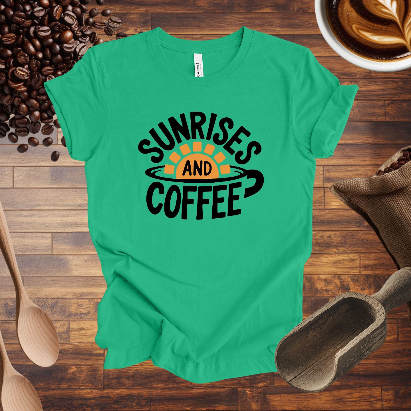 Sunrises and Coffee Tee