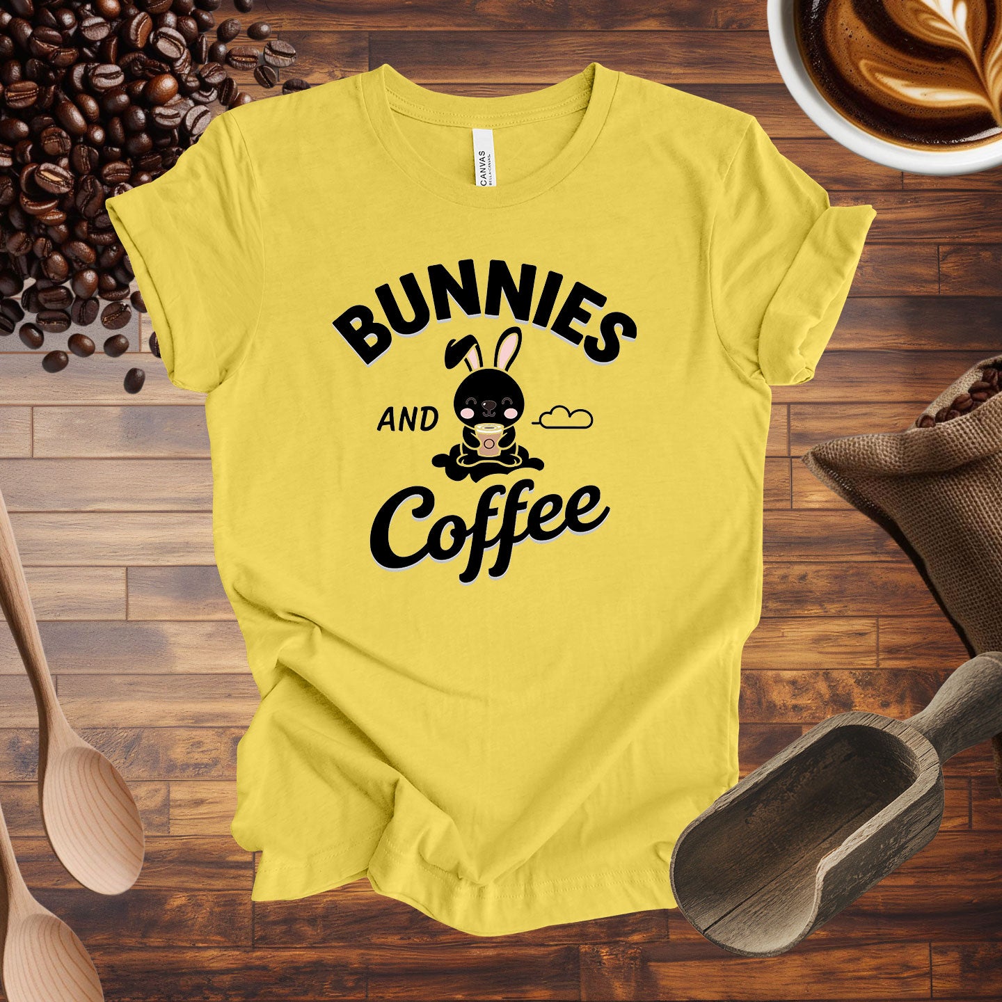 Bunnies and Coffee Tee