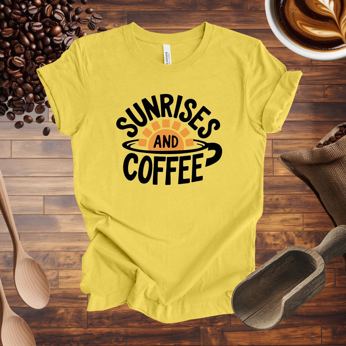 Sunrises and Coffee Tee