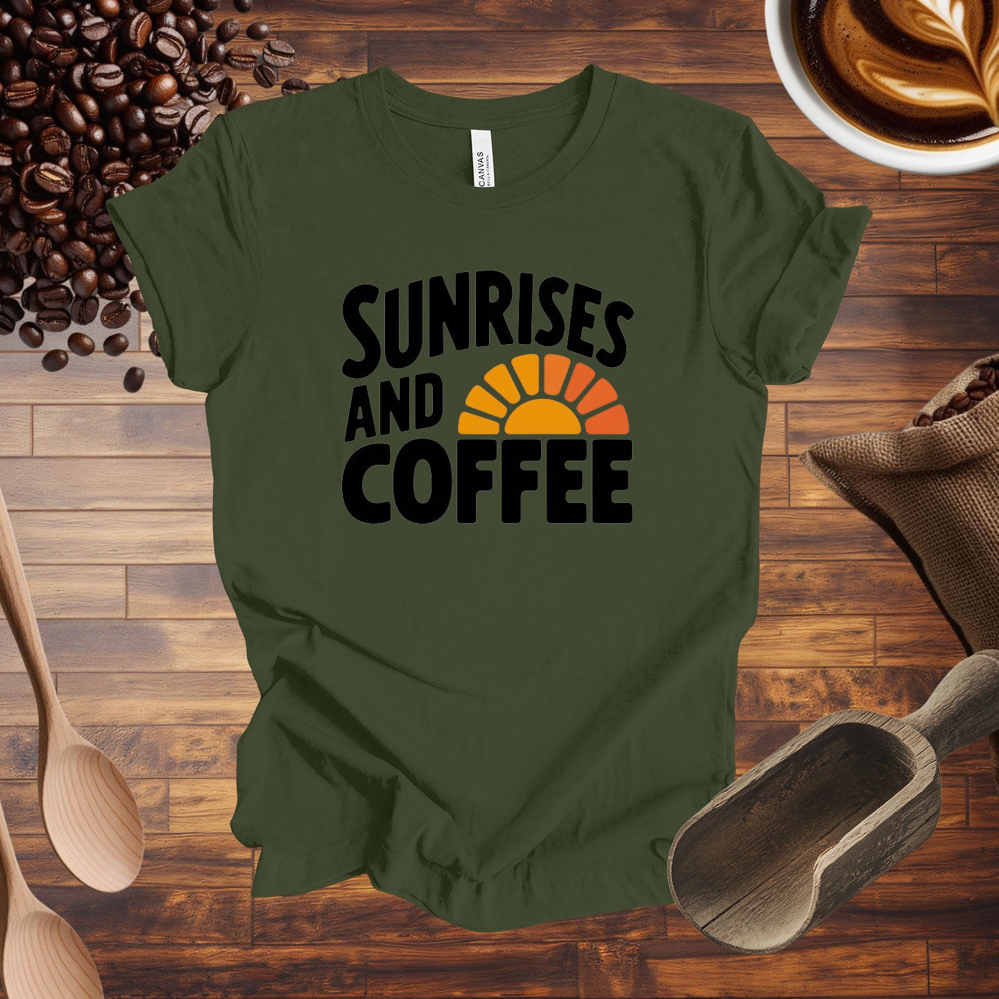 Sunrises and Coffee Tee