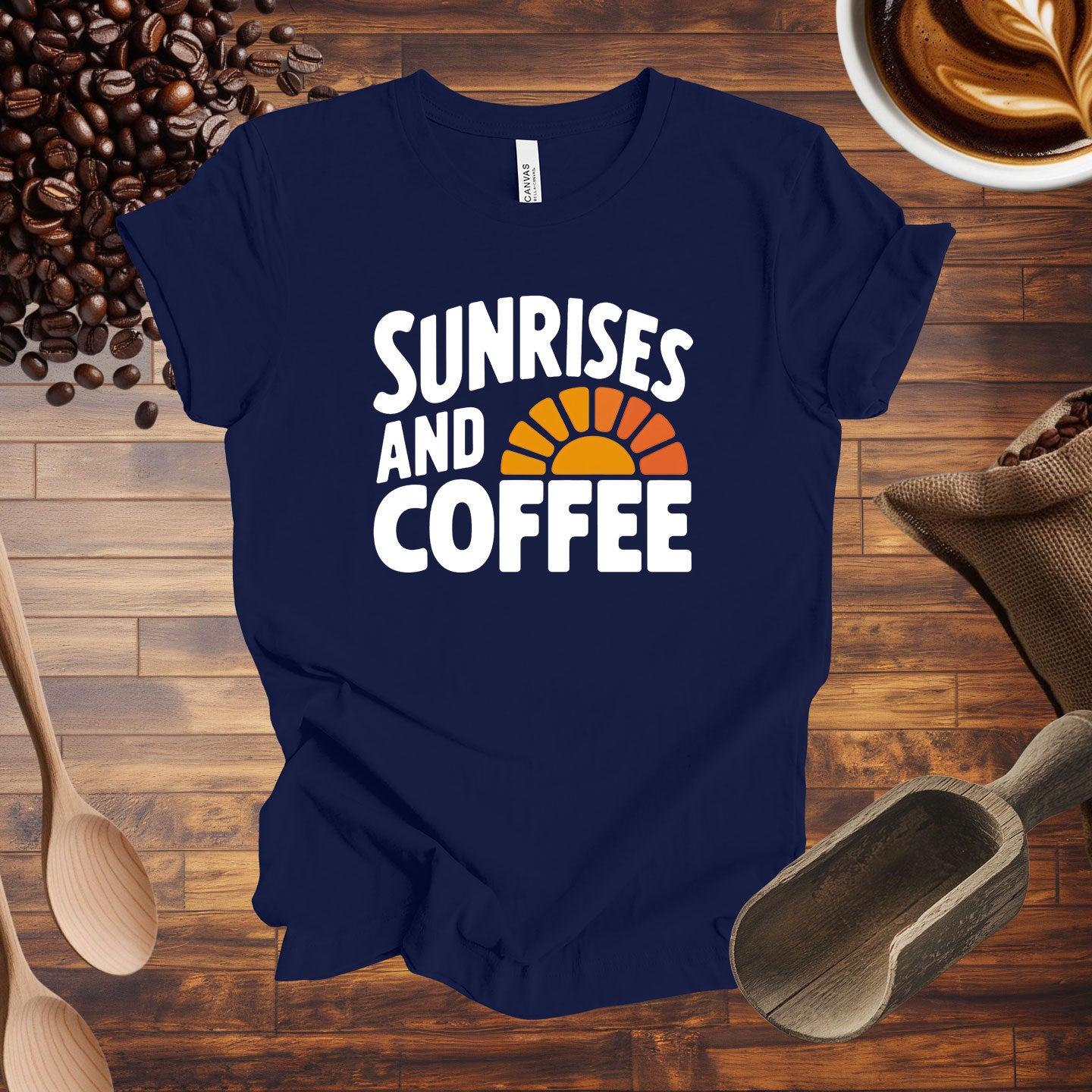 Sunrises and Coffee Tee