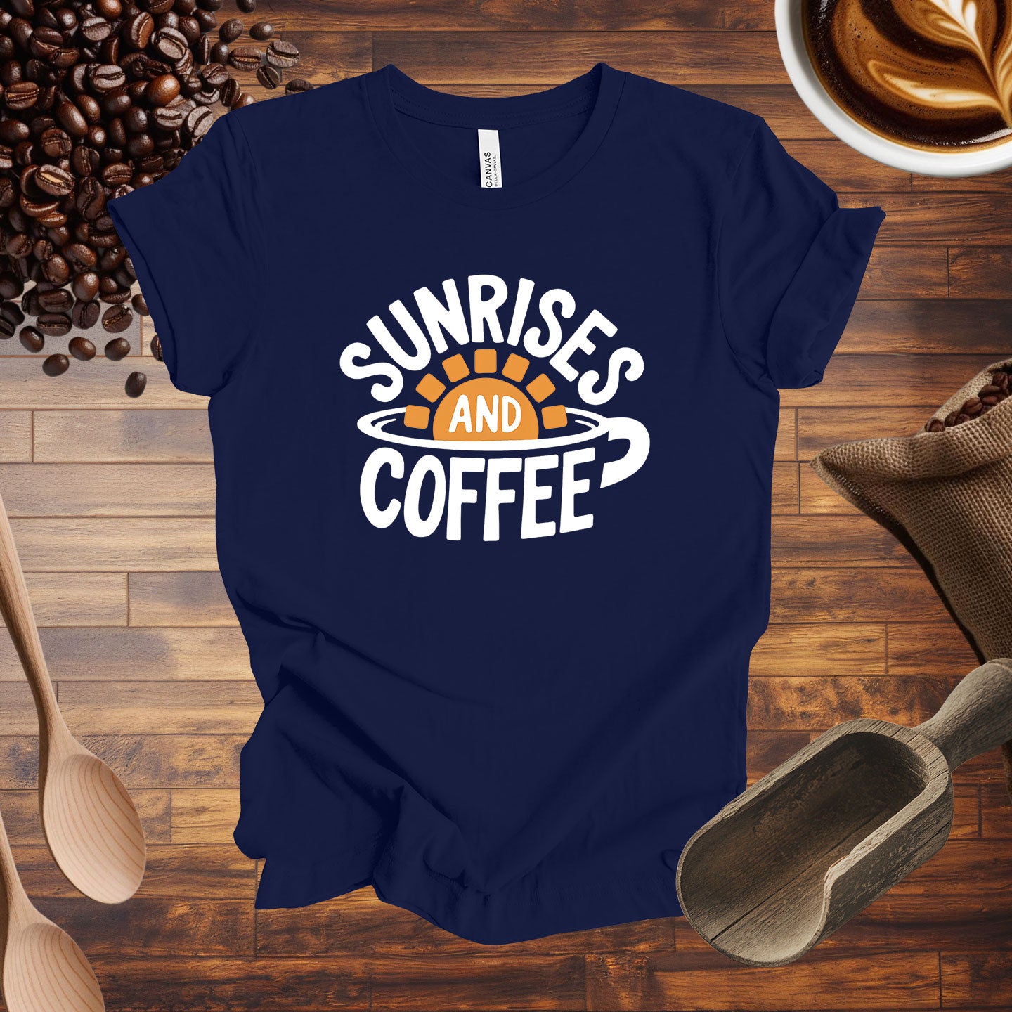 Sunrises and Coffee Tee