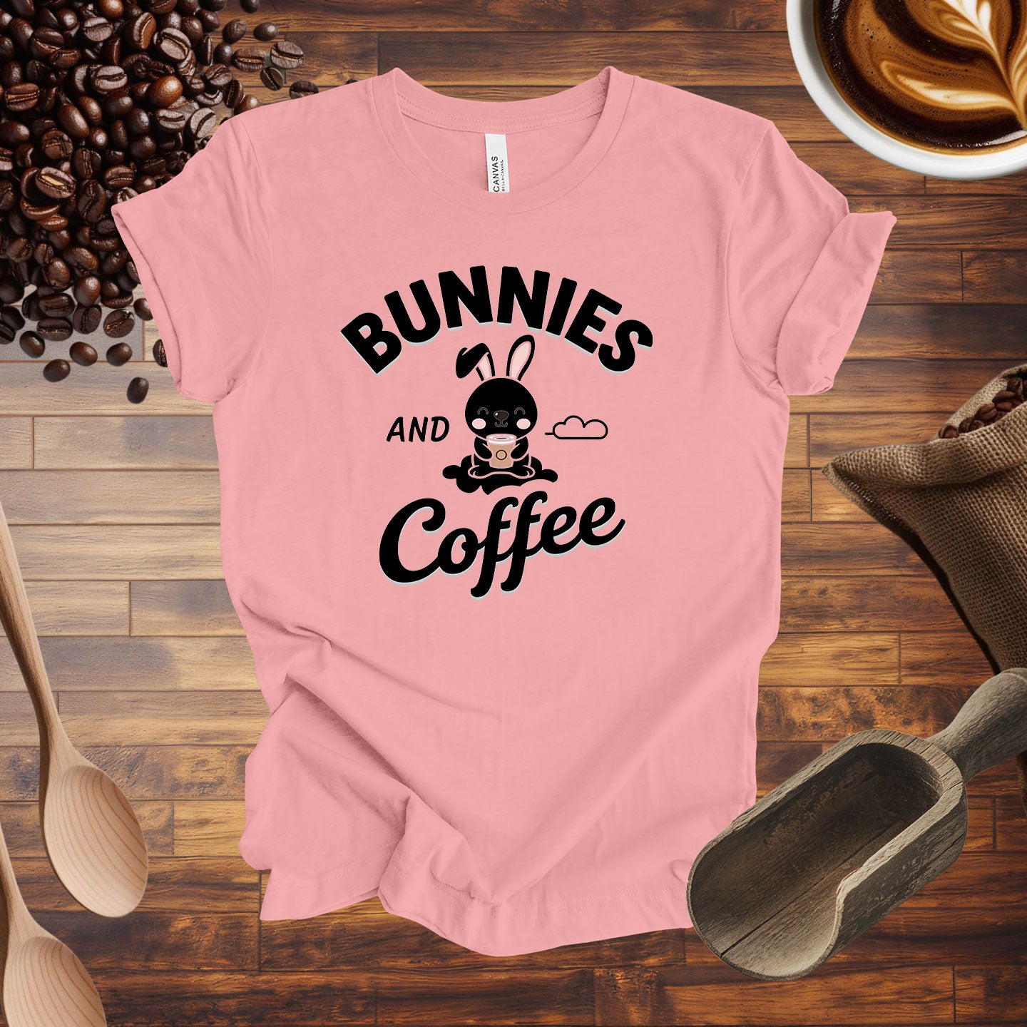 Bunnies and Coffee Tee