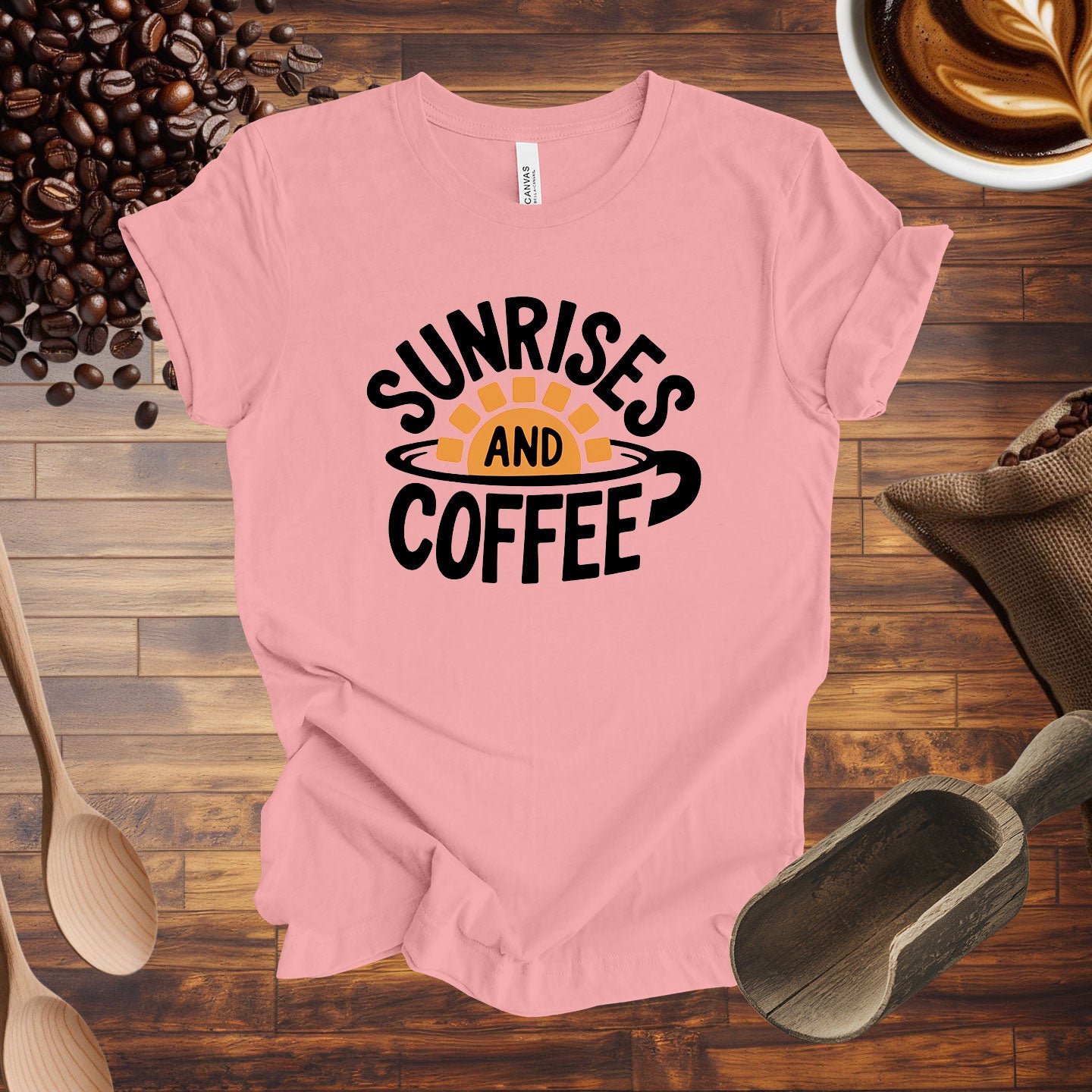 Sunrises and Coffee Tee