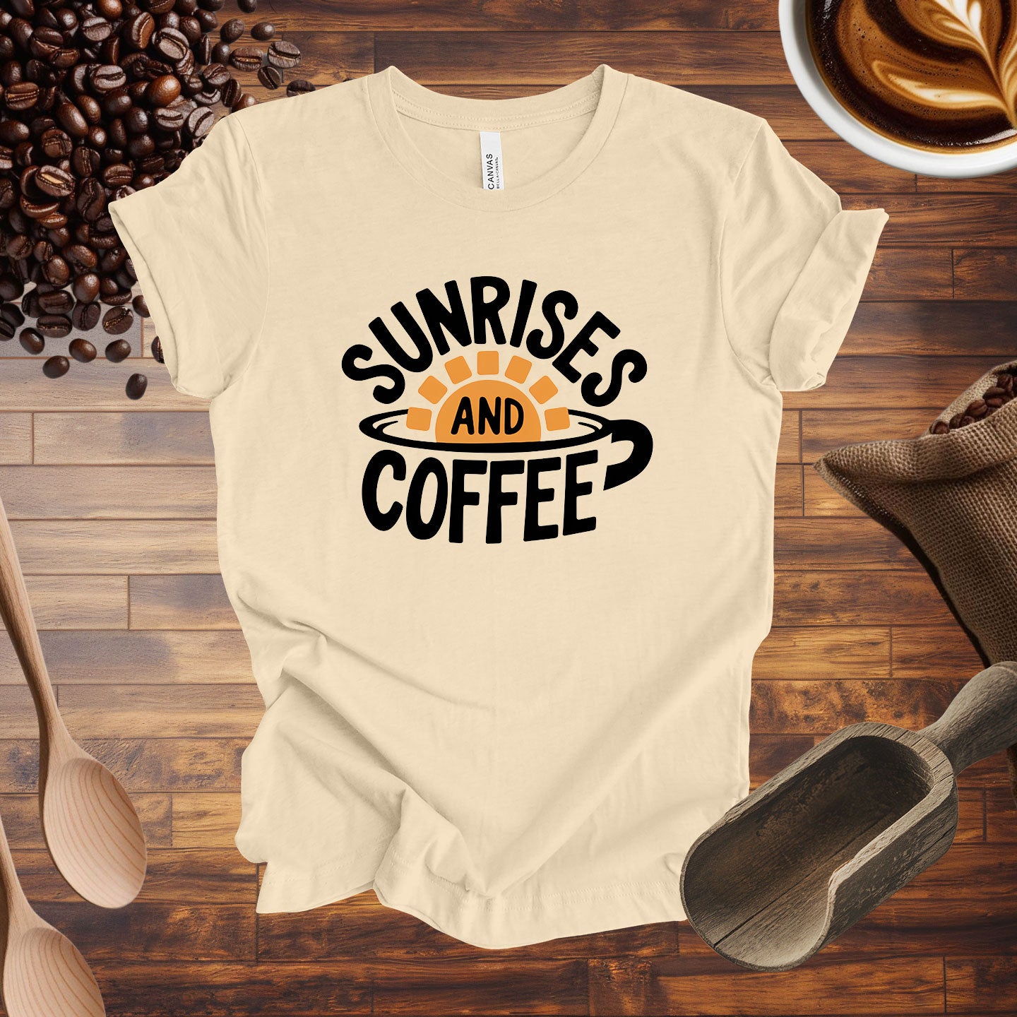 Sunrises and Coffee Tee