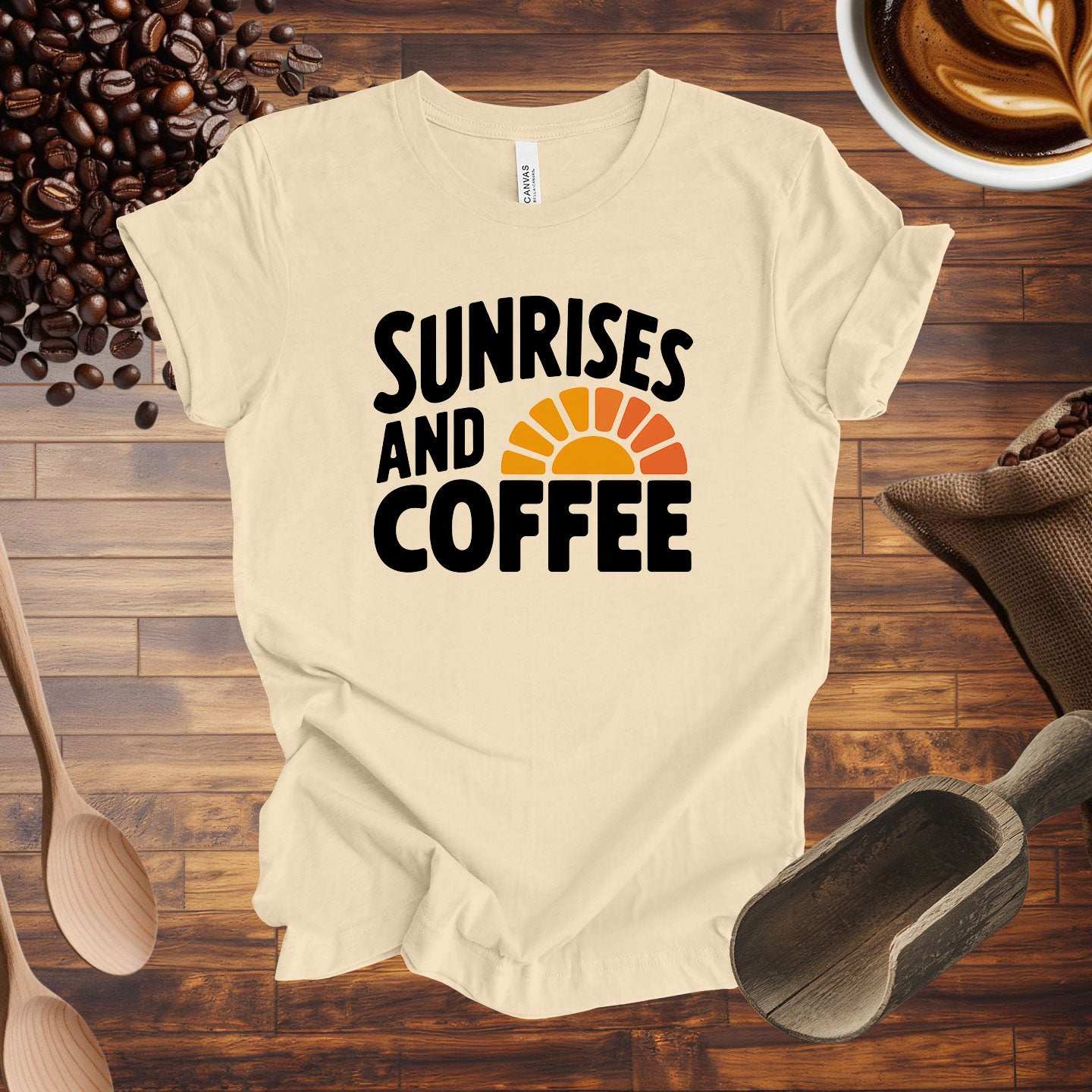 Sunrises and Coffee Tee