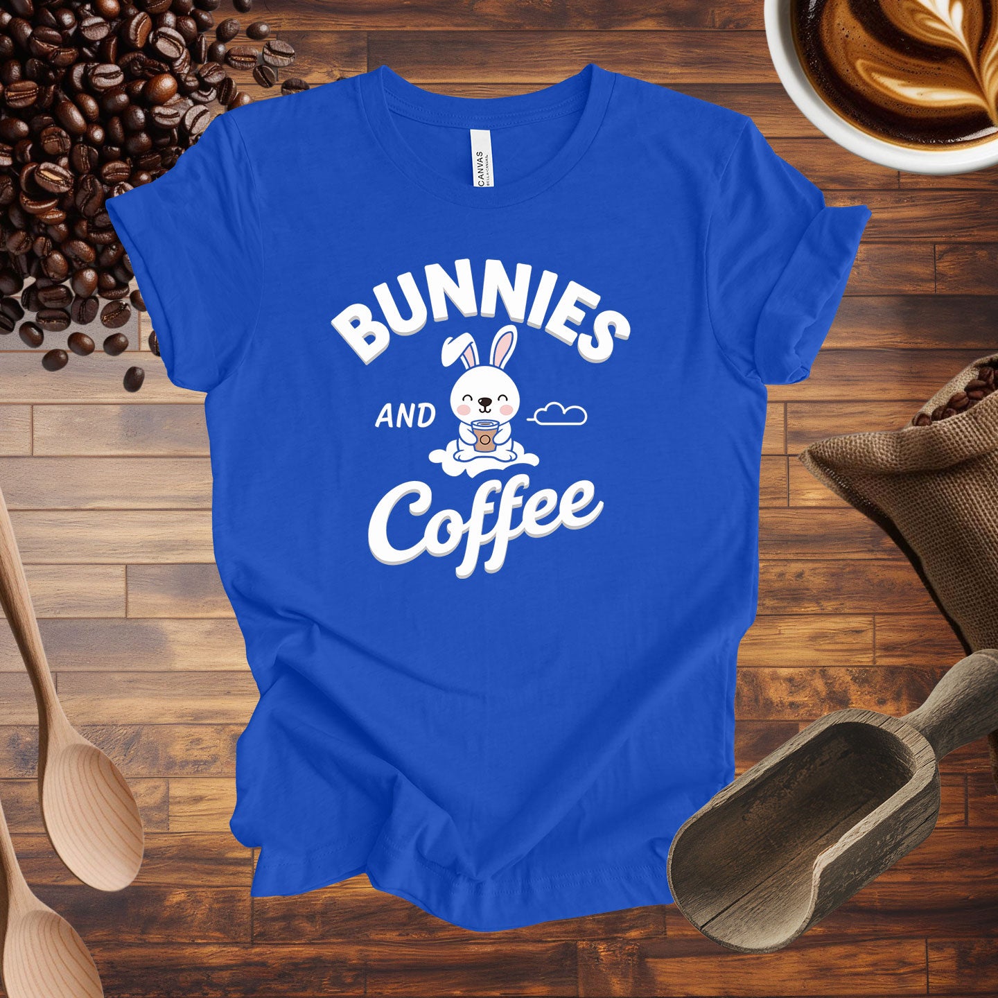 Bunnies and Coffee Tee