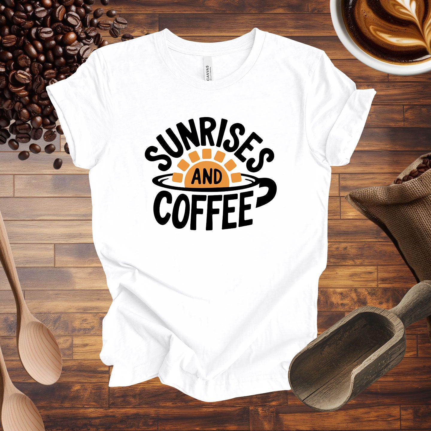 Sunrises and Coffee Tee