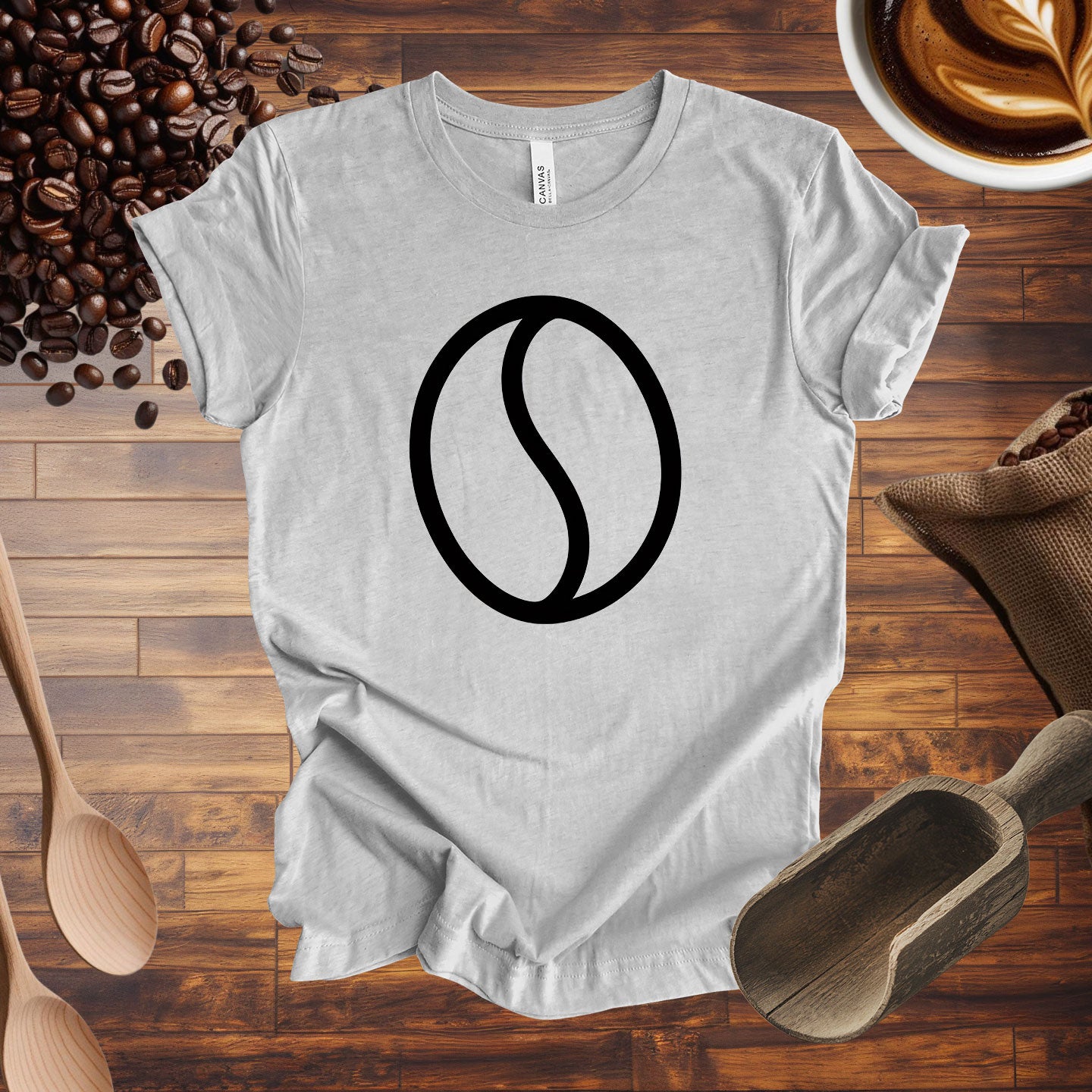 Clean Coffee Bean Tee