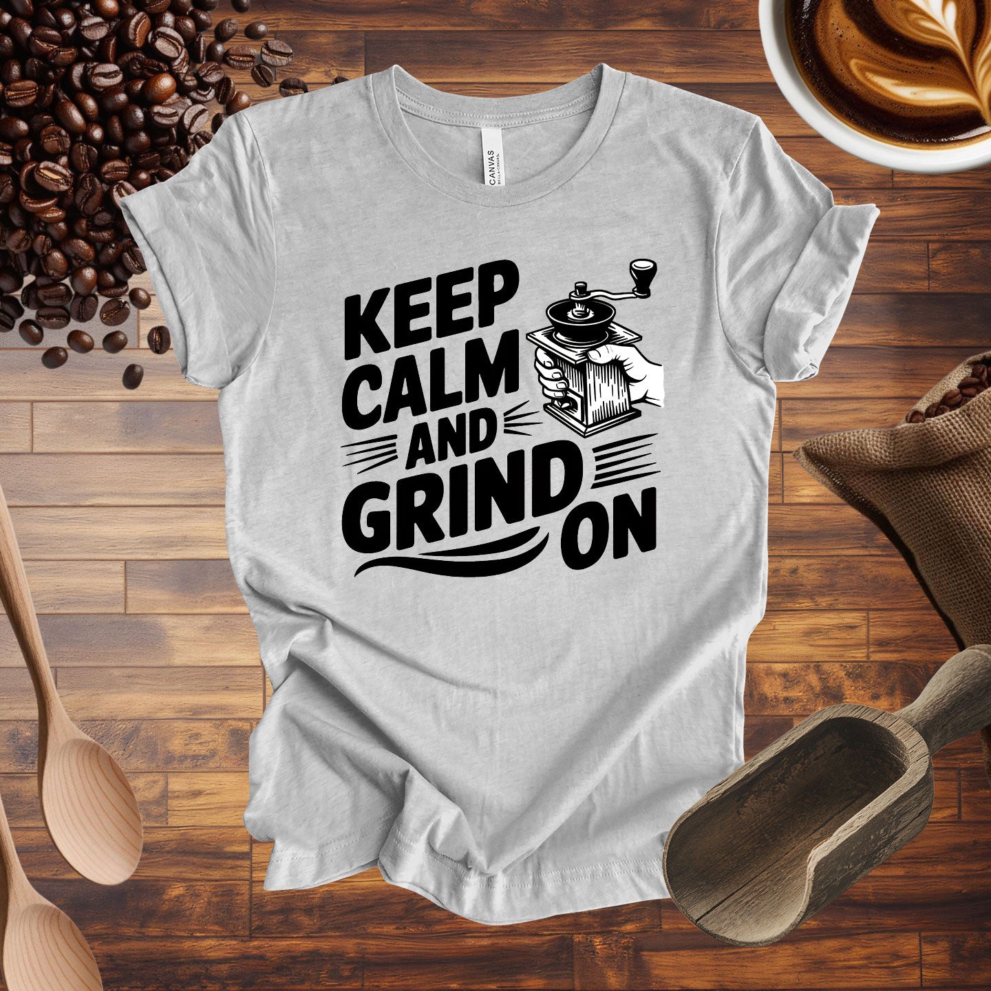 Keep Calm and Grind On Tee