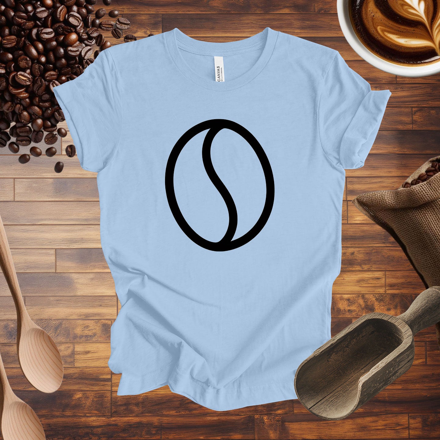 Clean Coffee Bean Tee