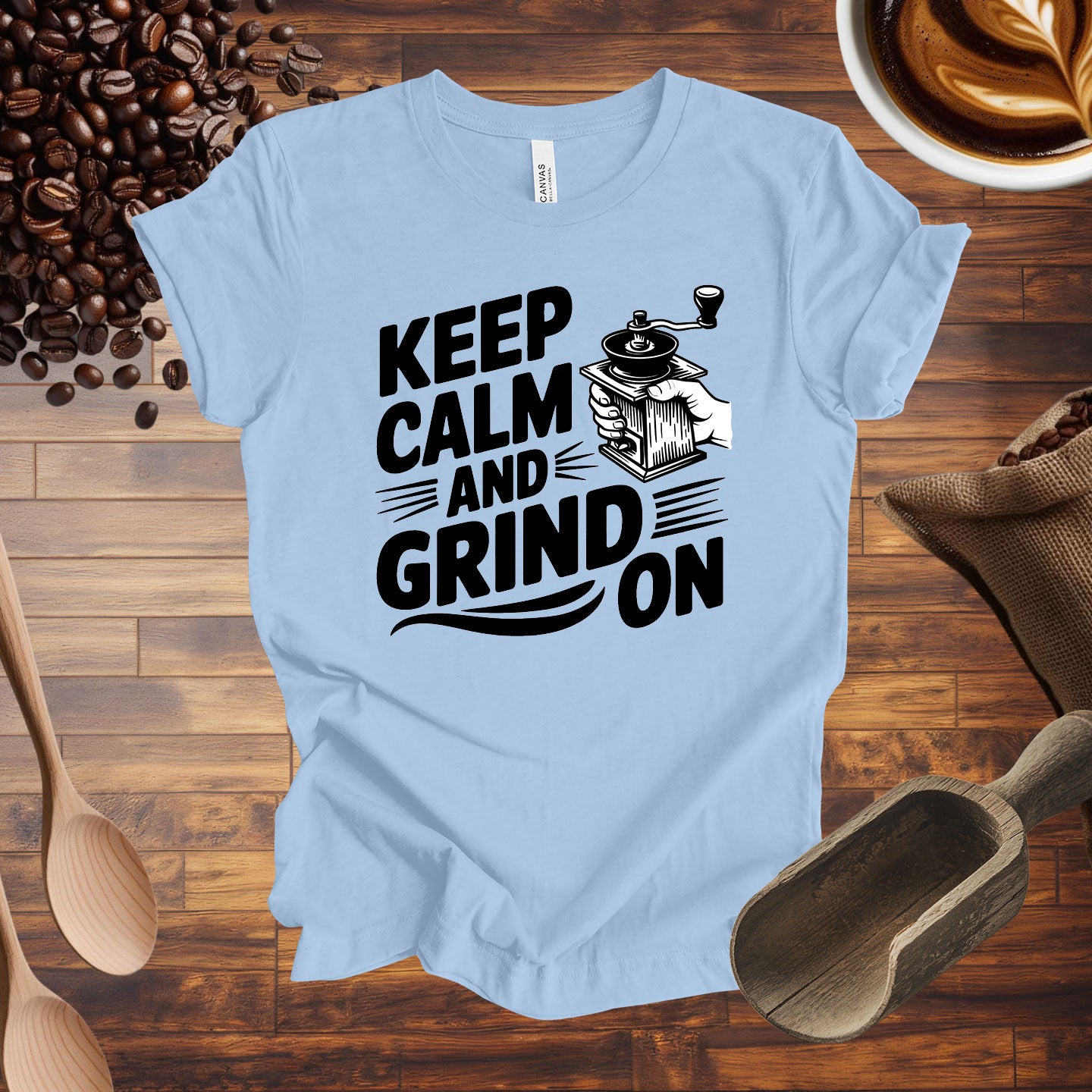 Keep Calm and Grind On Tee