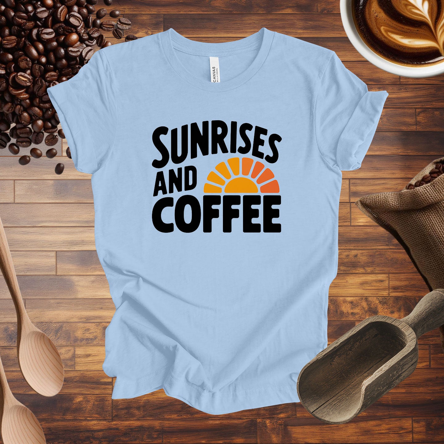 Sunrises and Coffee Tee