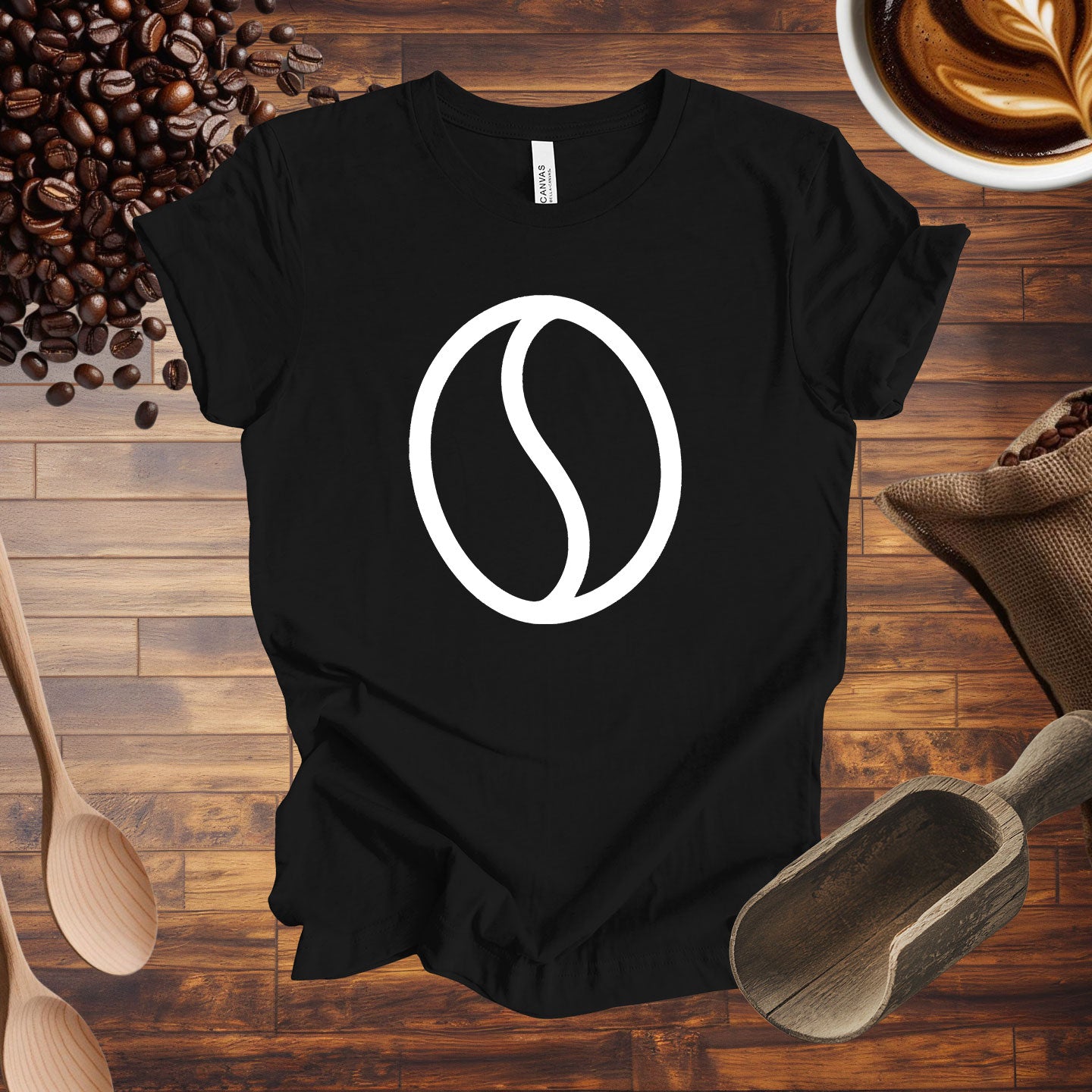 Clean Coffee Bean Tee