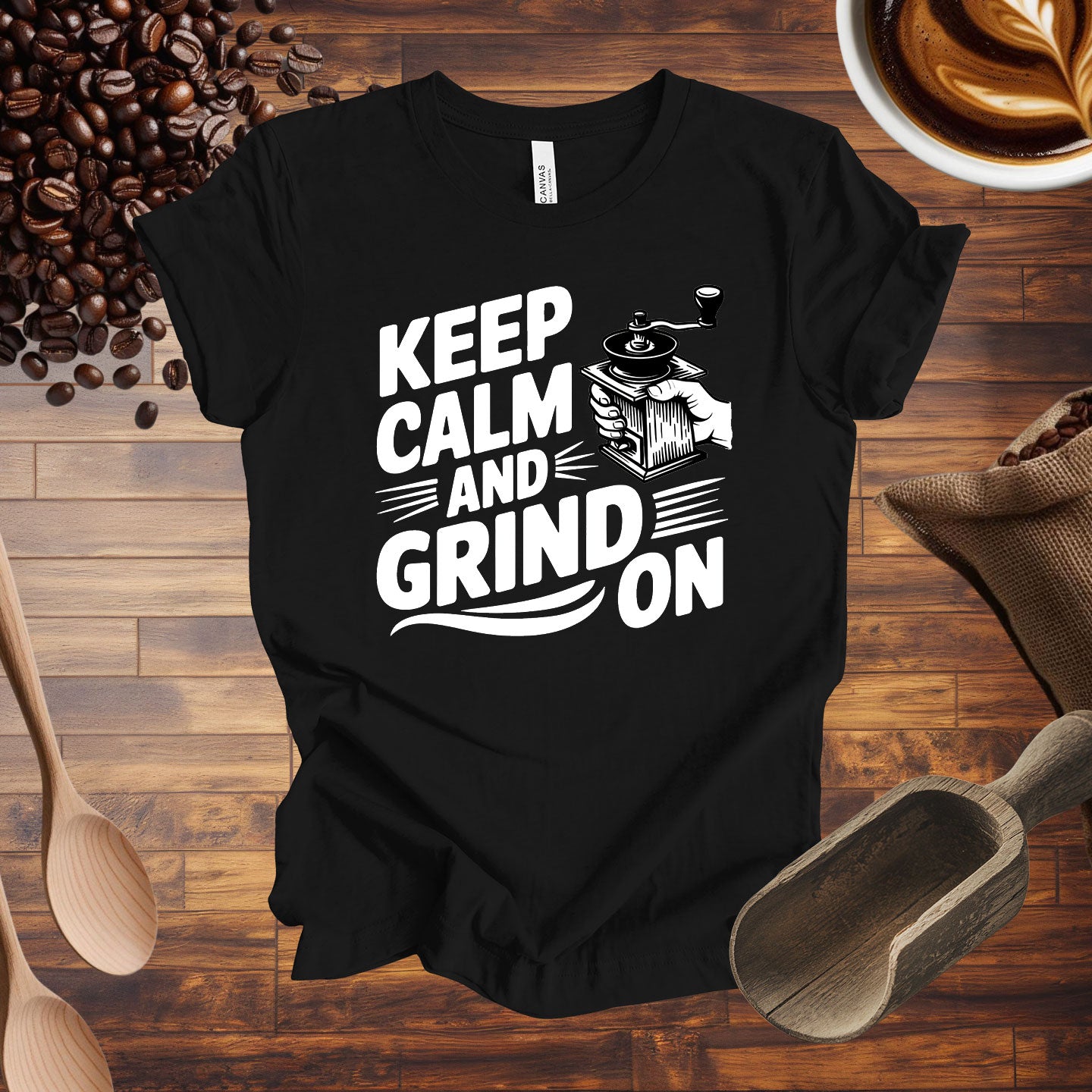 Keep Calm and Grind On Tee