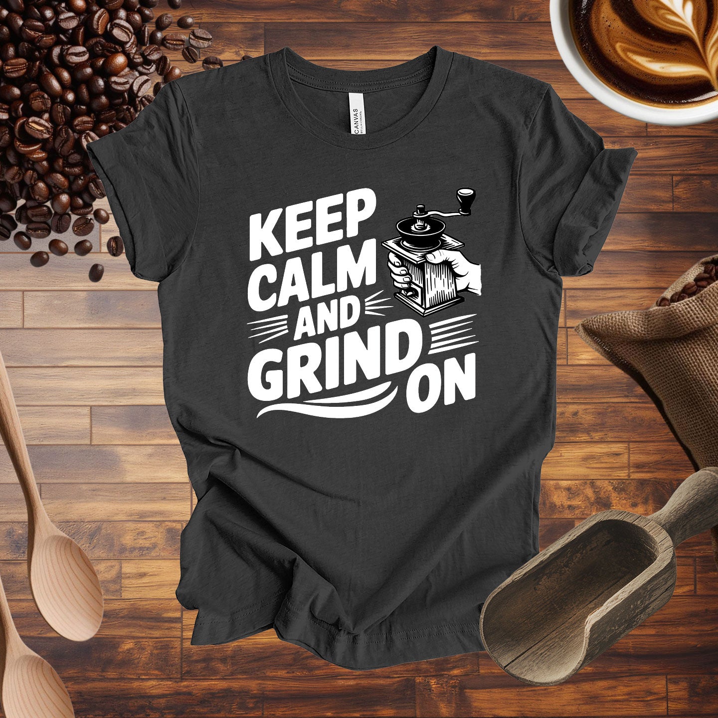 Keep Calm and Grind On Tee