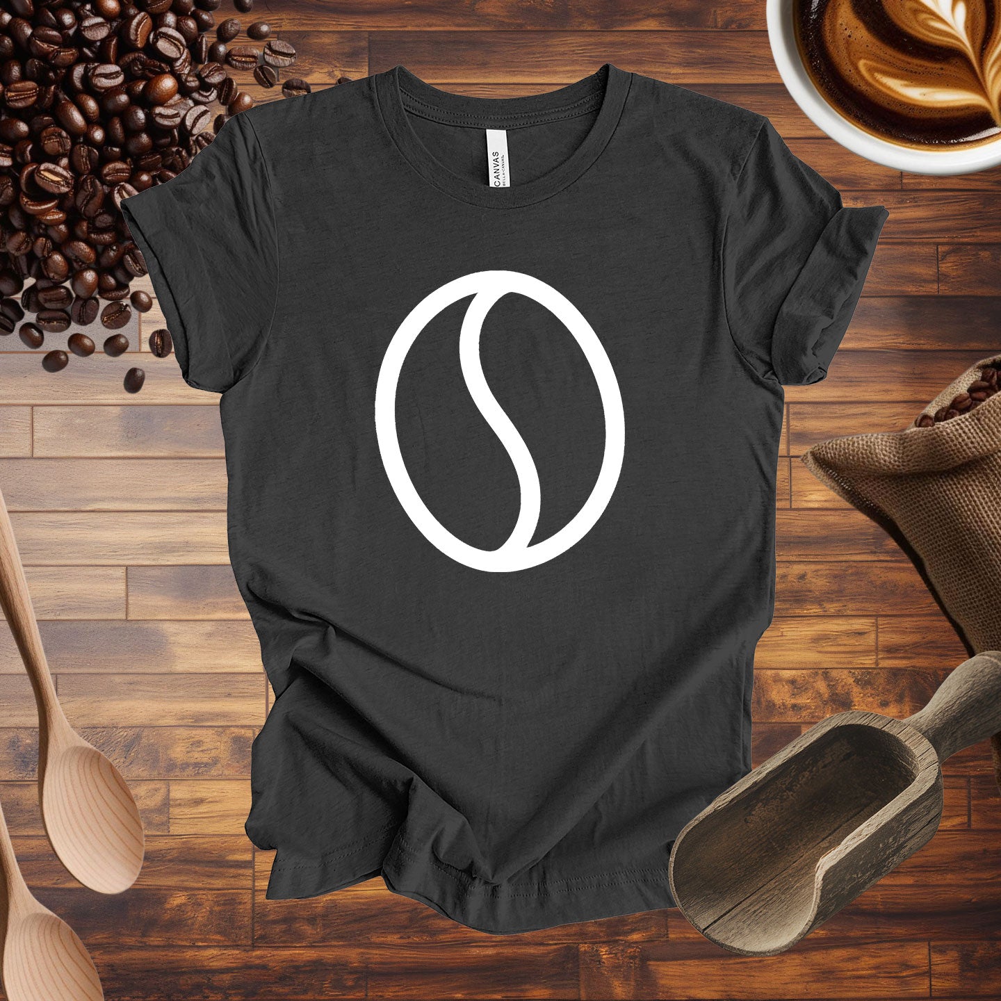Clean Coffee Bean Tee