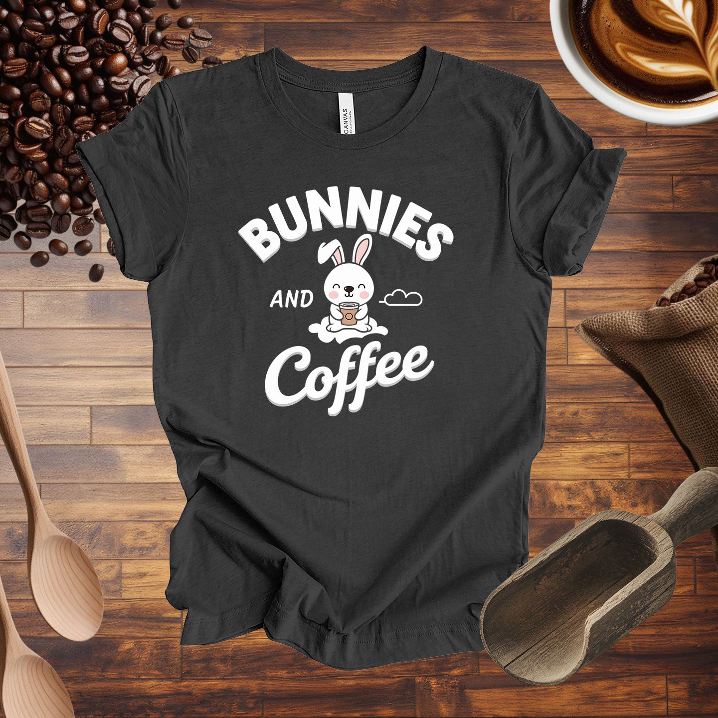 Bunnies and Coffee Tee
