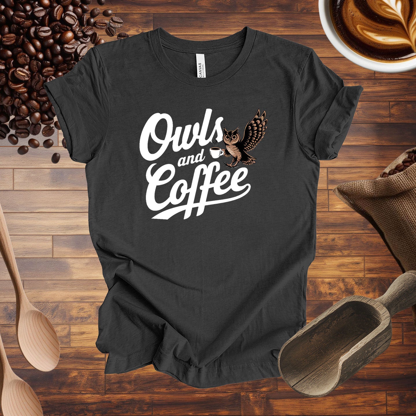 Owls and Coffee Tee