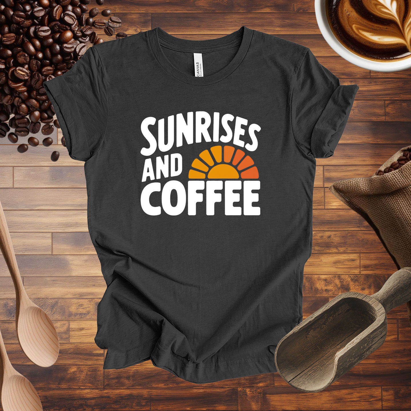 Sunrises and Coffee Tee