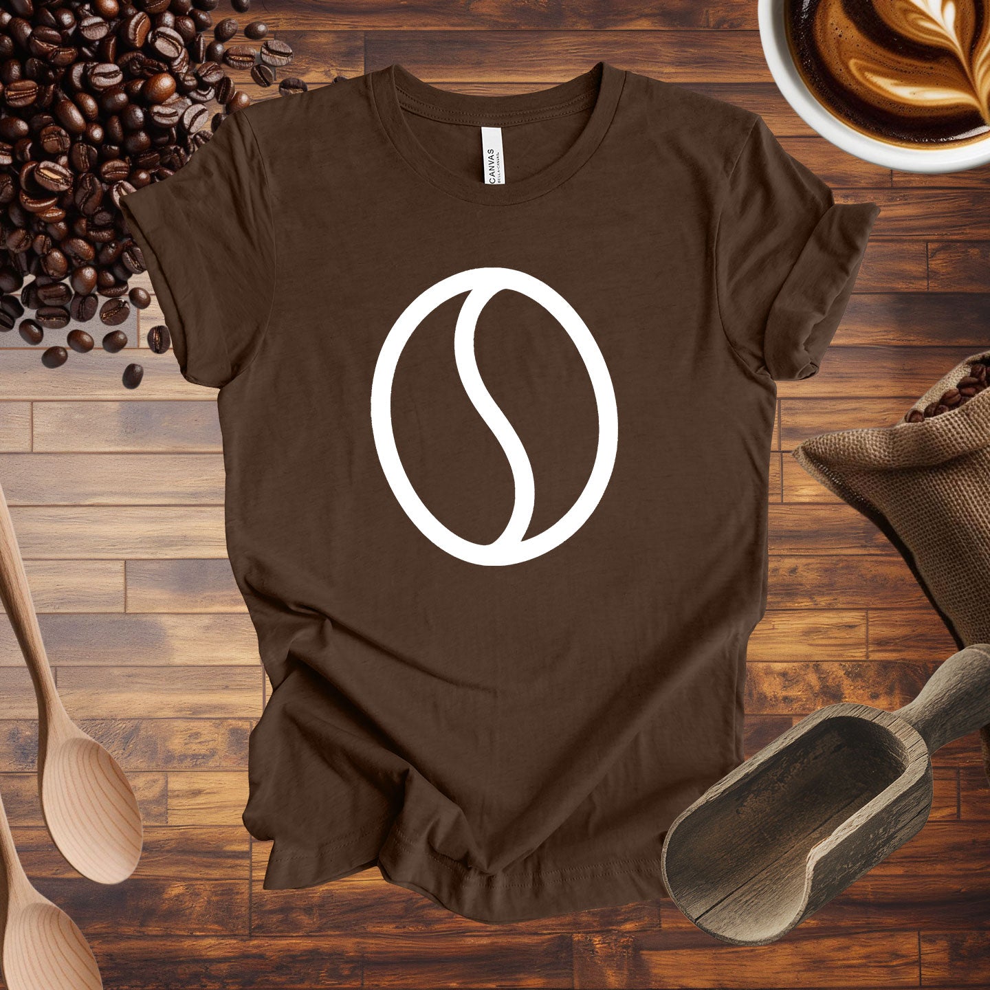 Clean Coffee Bean Tee