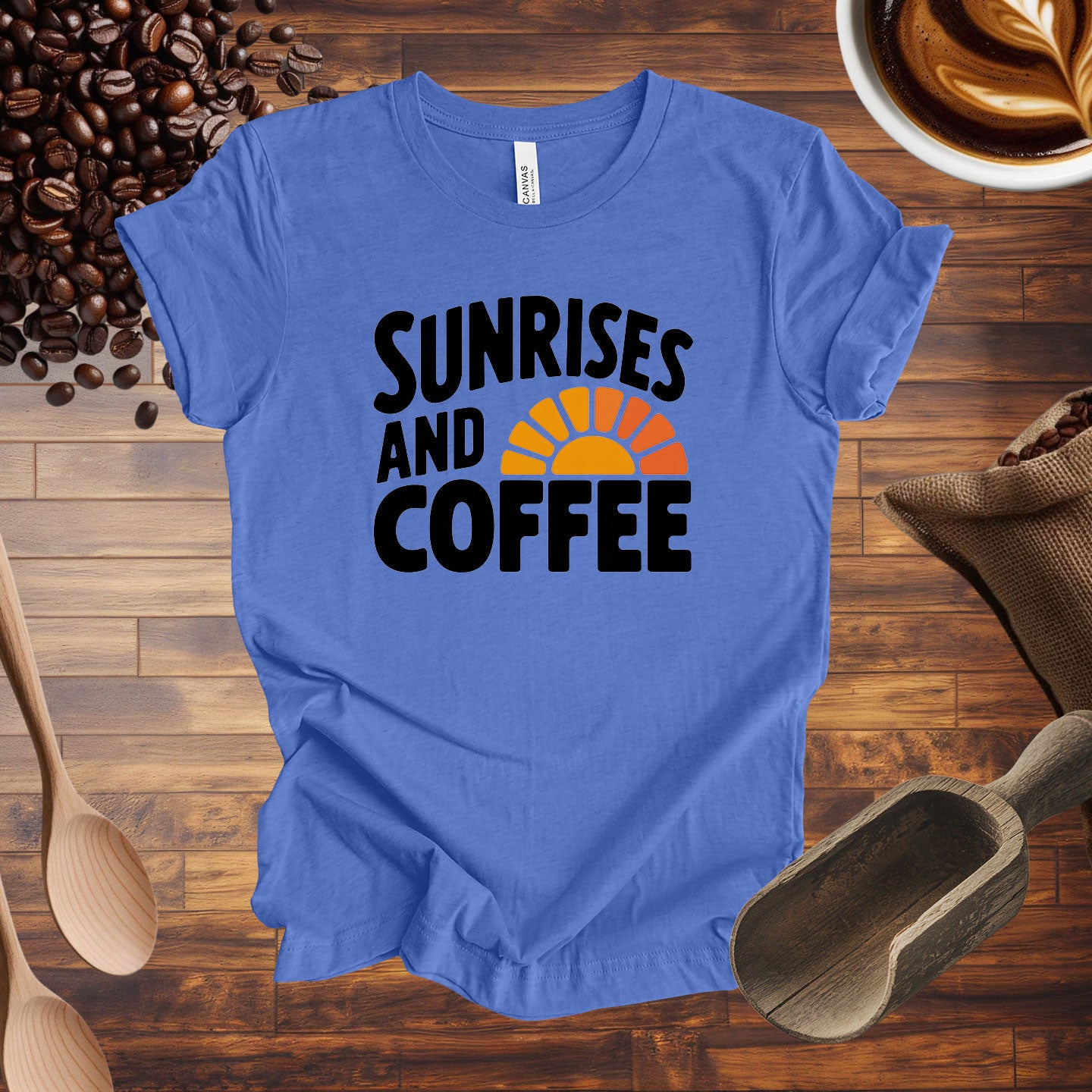 Sunrises and Coffee Tee