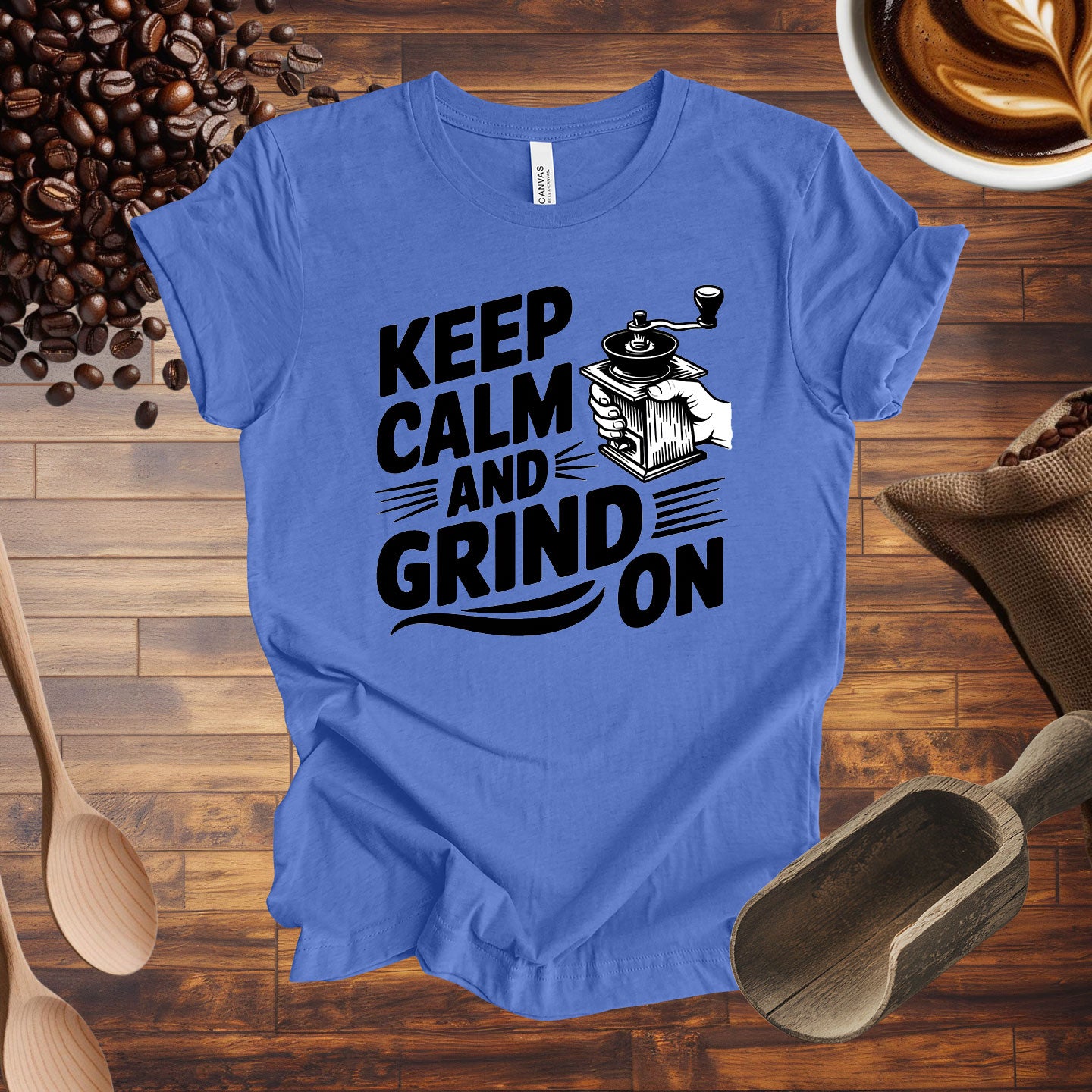 Keep Calm and Grind On Tee