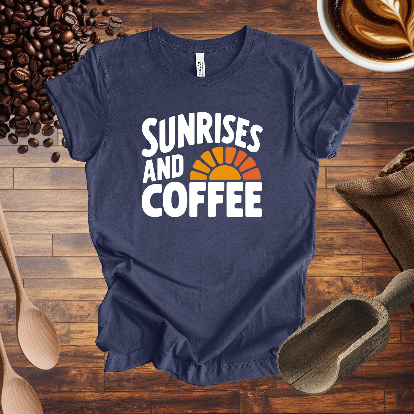 Sunrises and Coffee Tee