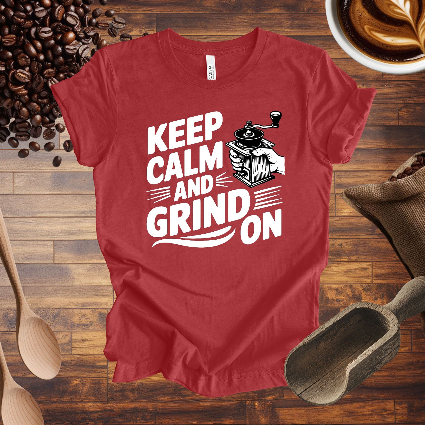 Keep Calm and Grind On Tee