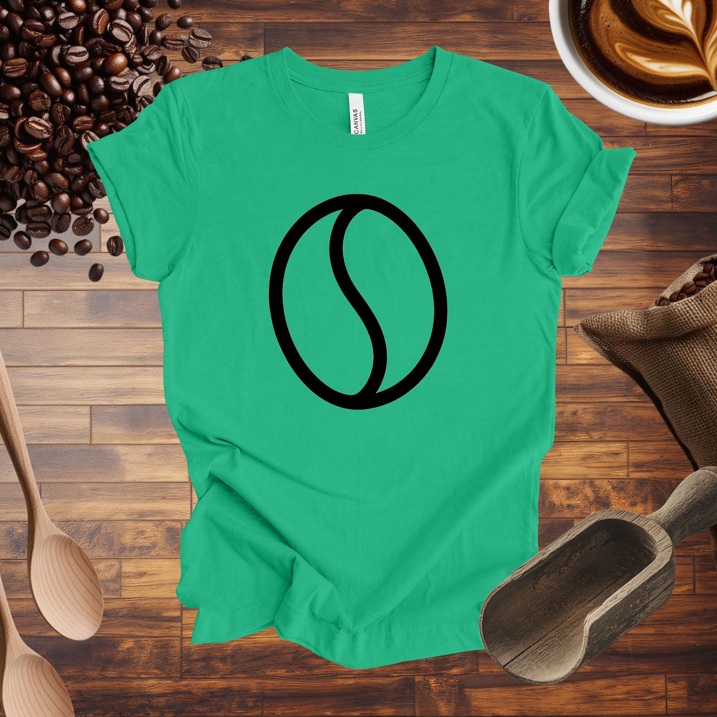 Clean Coffee Bean Tee
