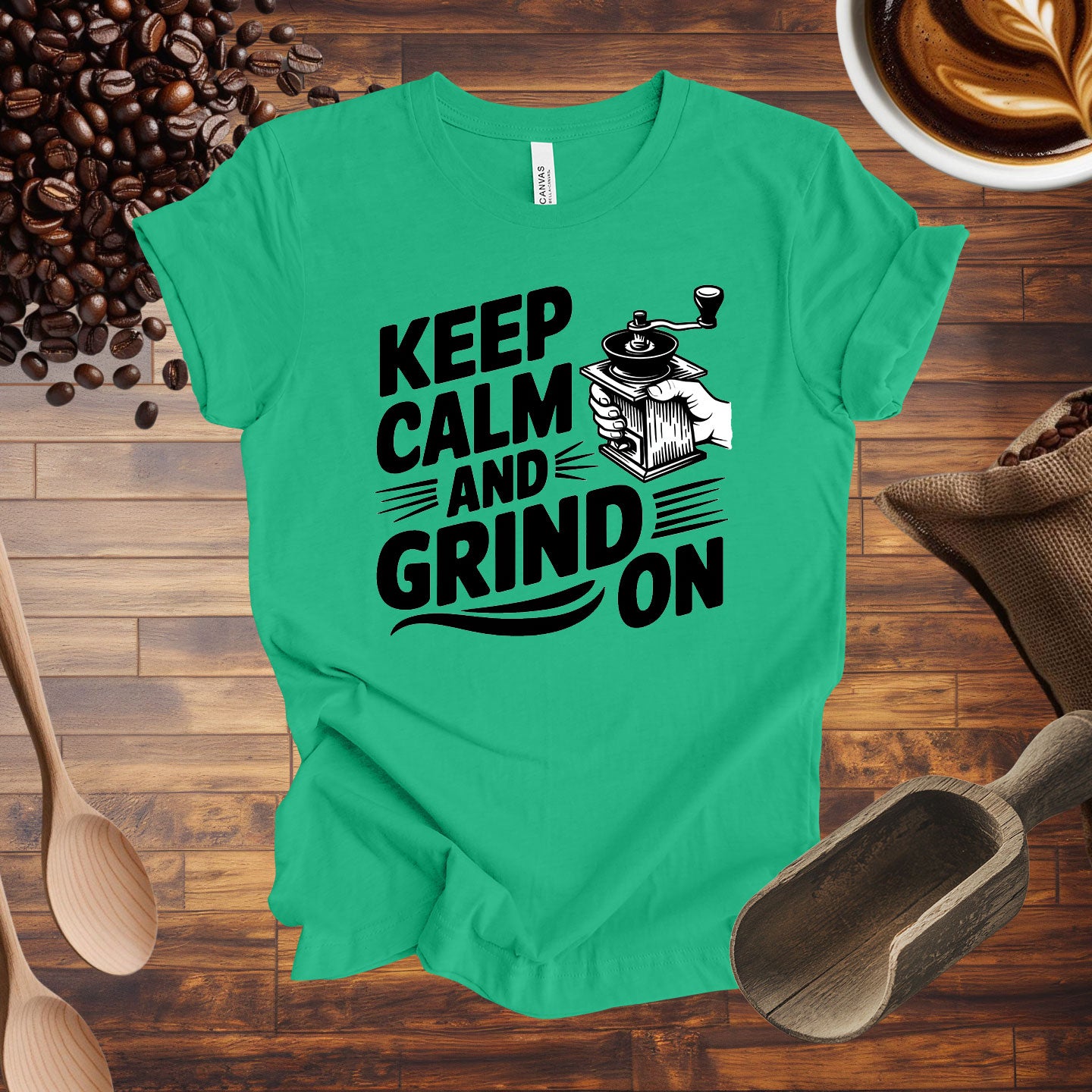 Keep Calm and Grind On Tee