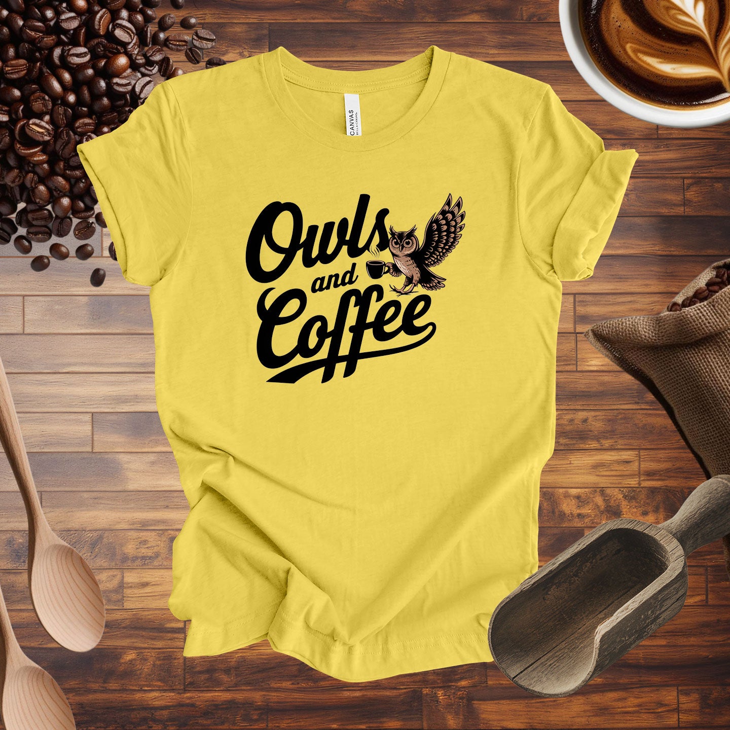 Owls and Coffee Tee