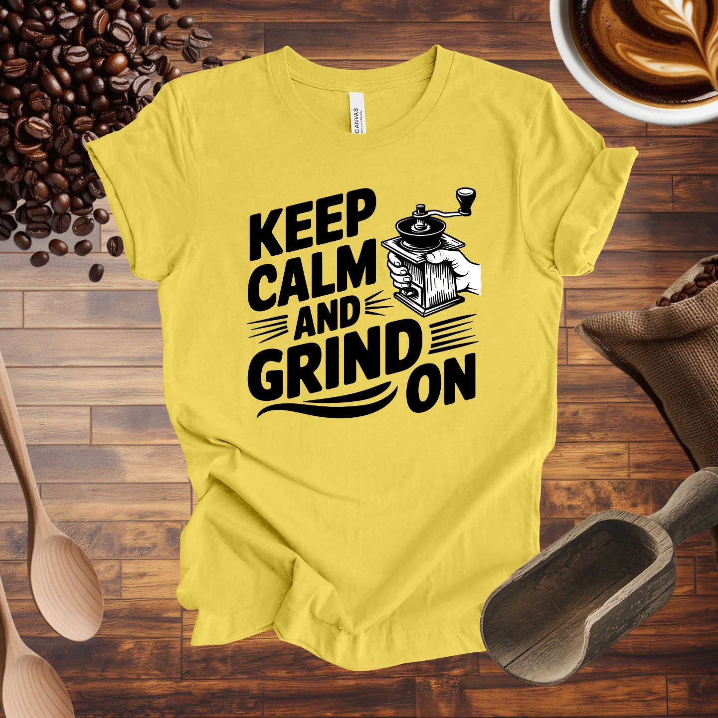 Keep Calm and Grind On Tee