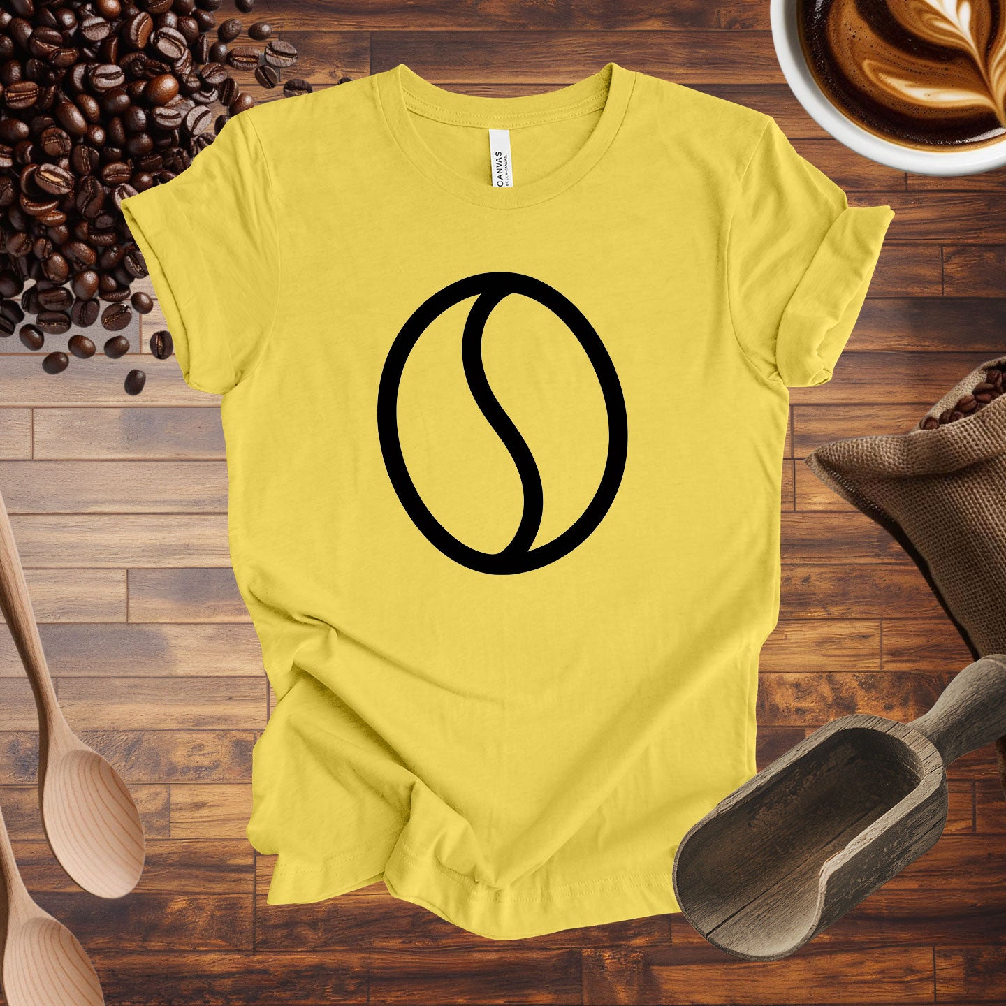 Clean Coffee Bean Tee