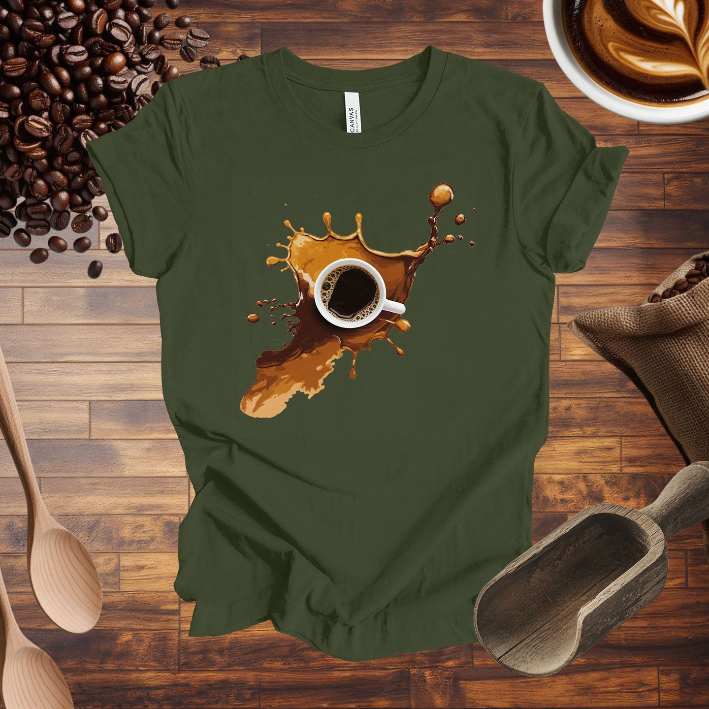 Coffee Splash Tee