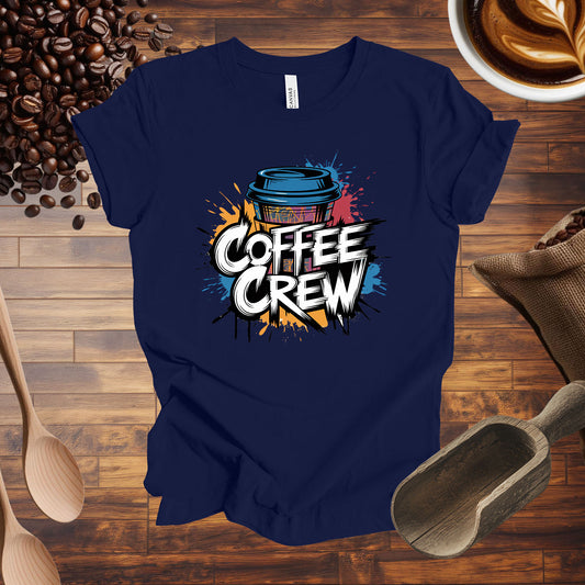 Coffee Crew Artistic Tee
