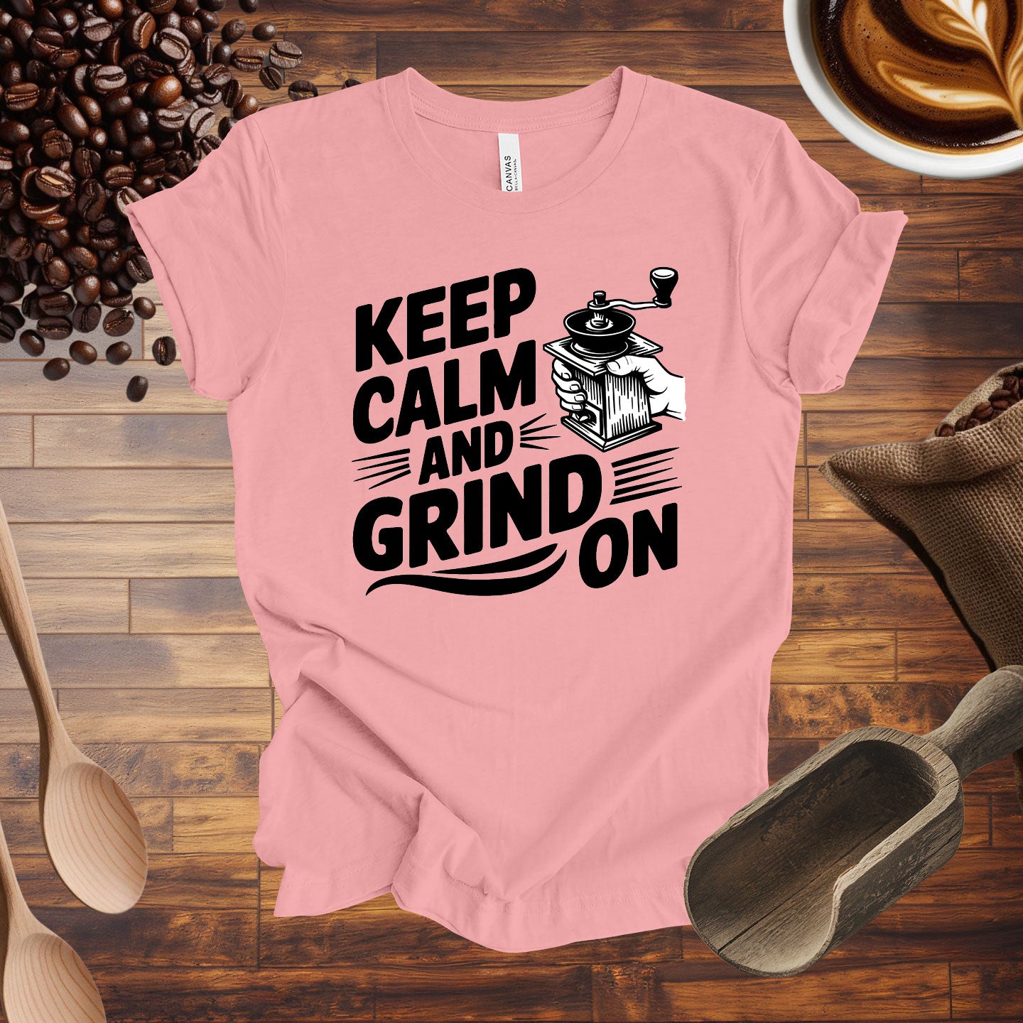 Keep Calm and Grind On Tee