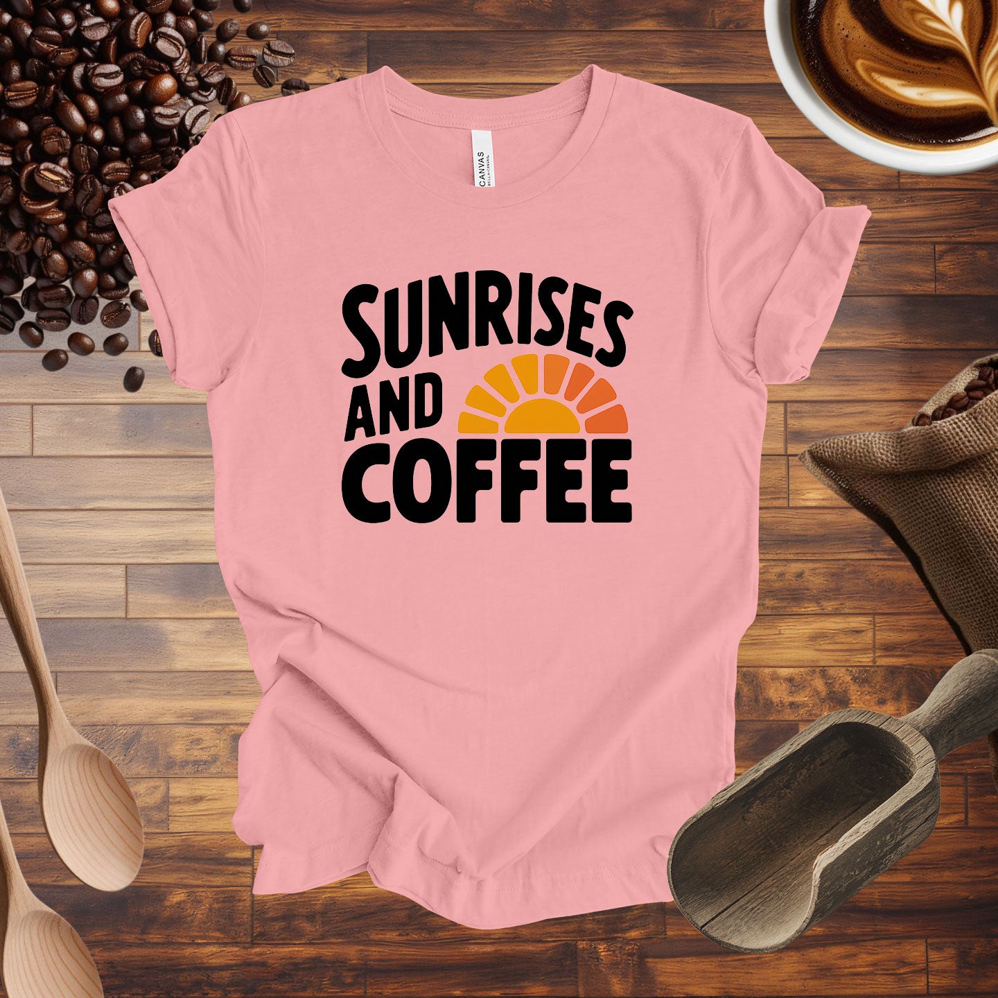Sunrises and Coffee Tee